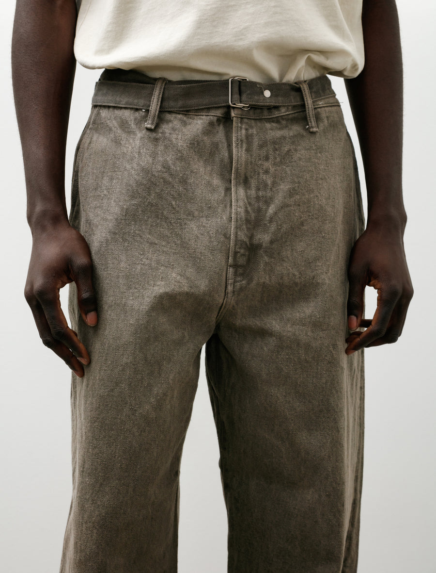 Belted Trousers Mugwort - Image 7