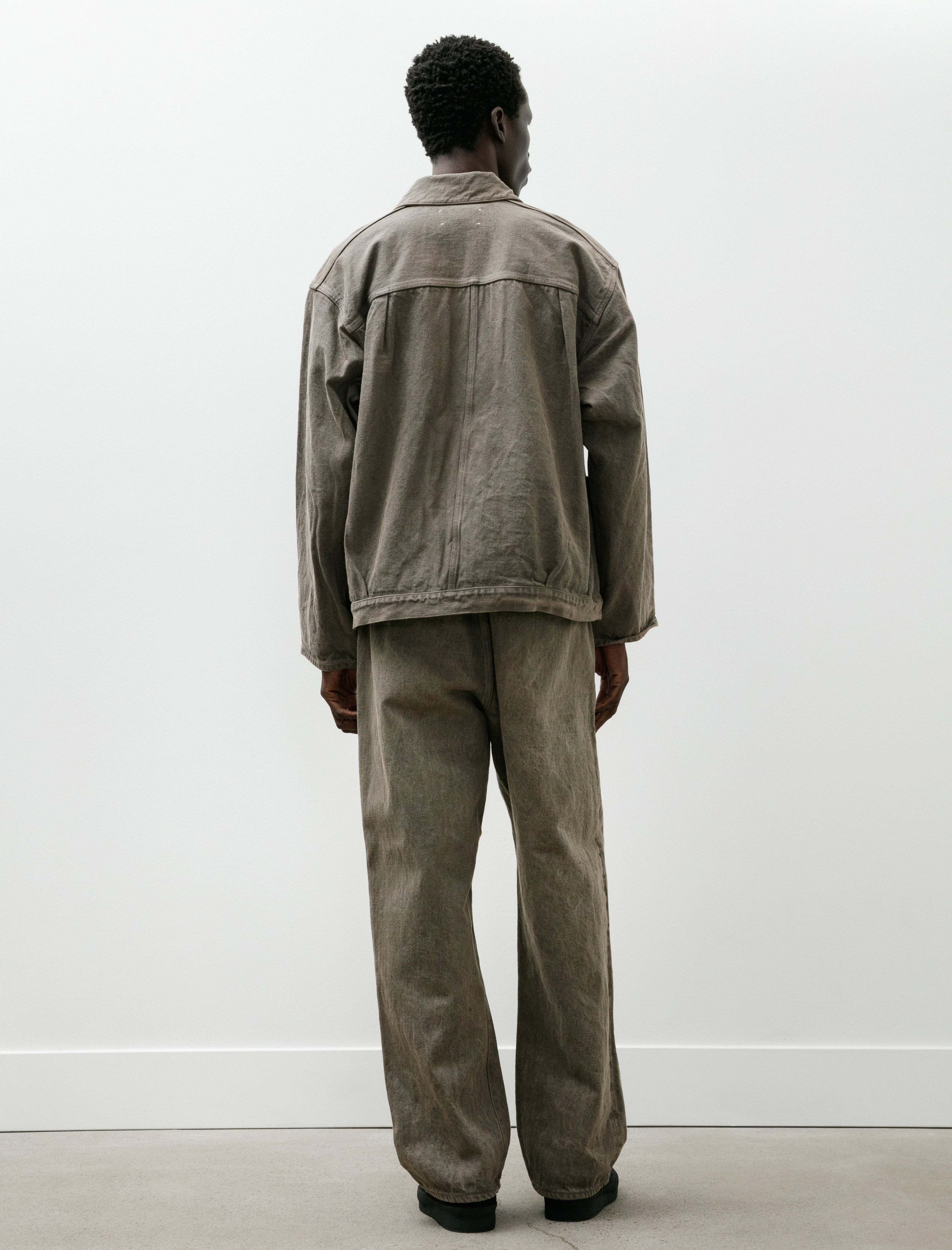 Yoko Sakamoto Pleats Jacket Mugwort