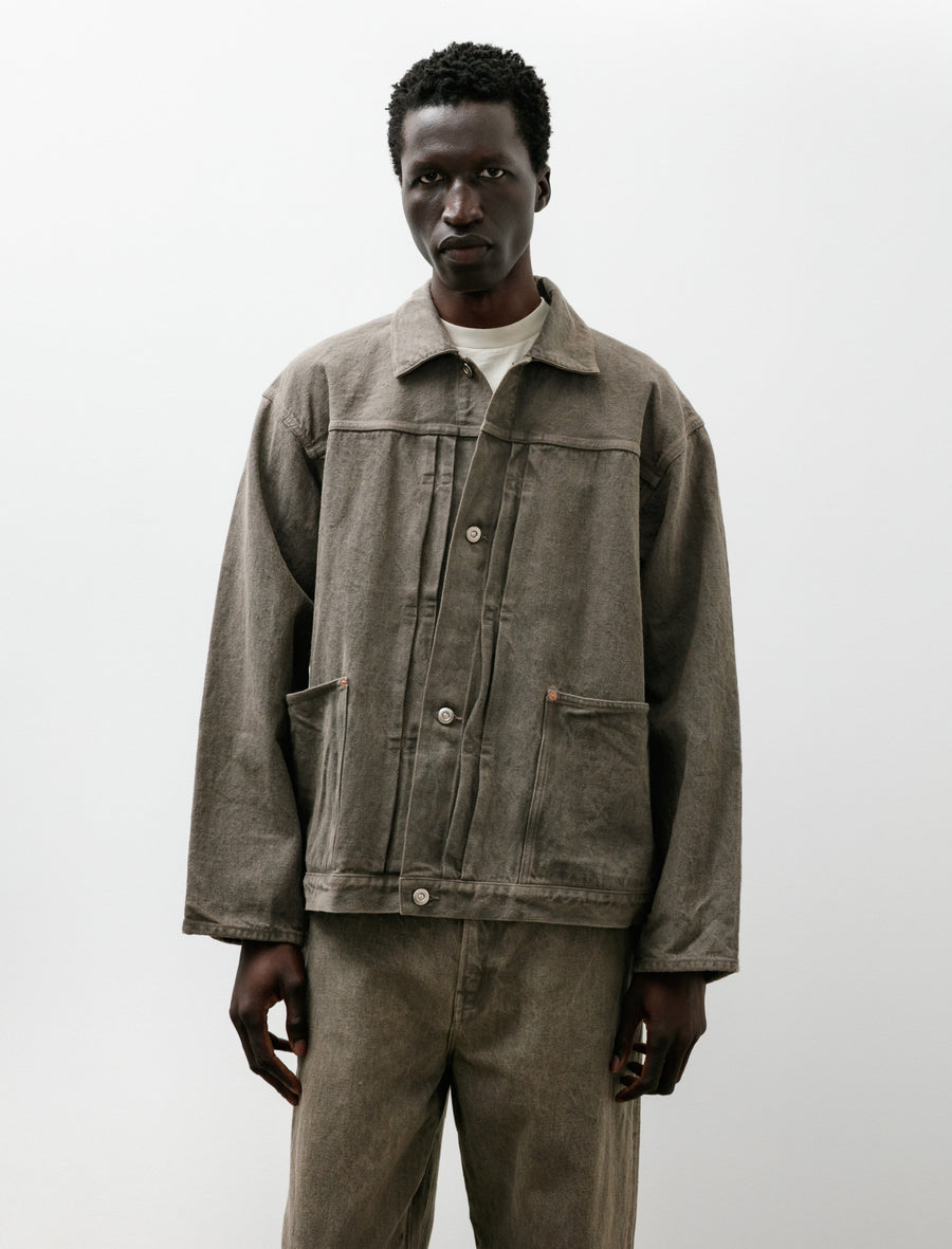 Pleats Jacket Mugwort - Image 1