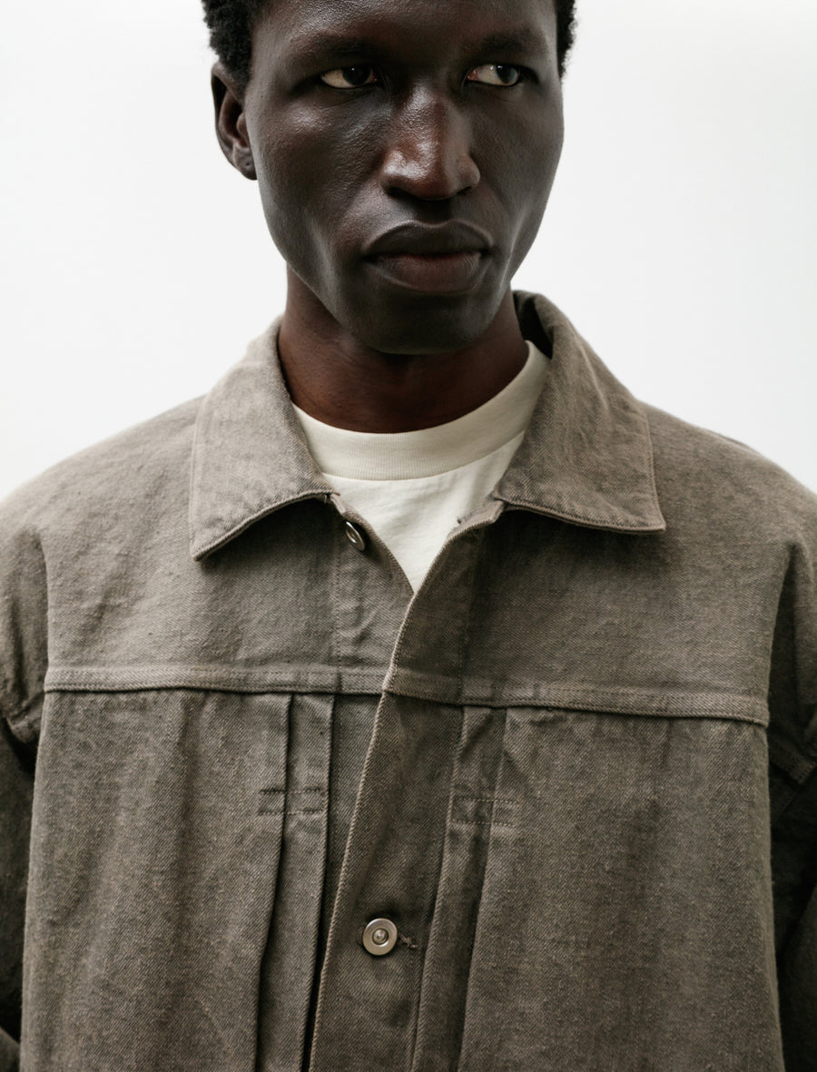 Pleats Jacket Mugwort - Image 4