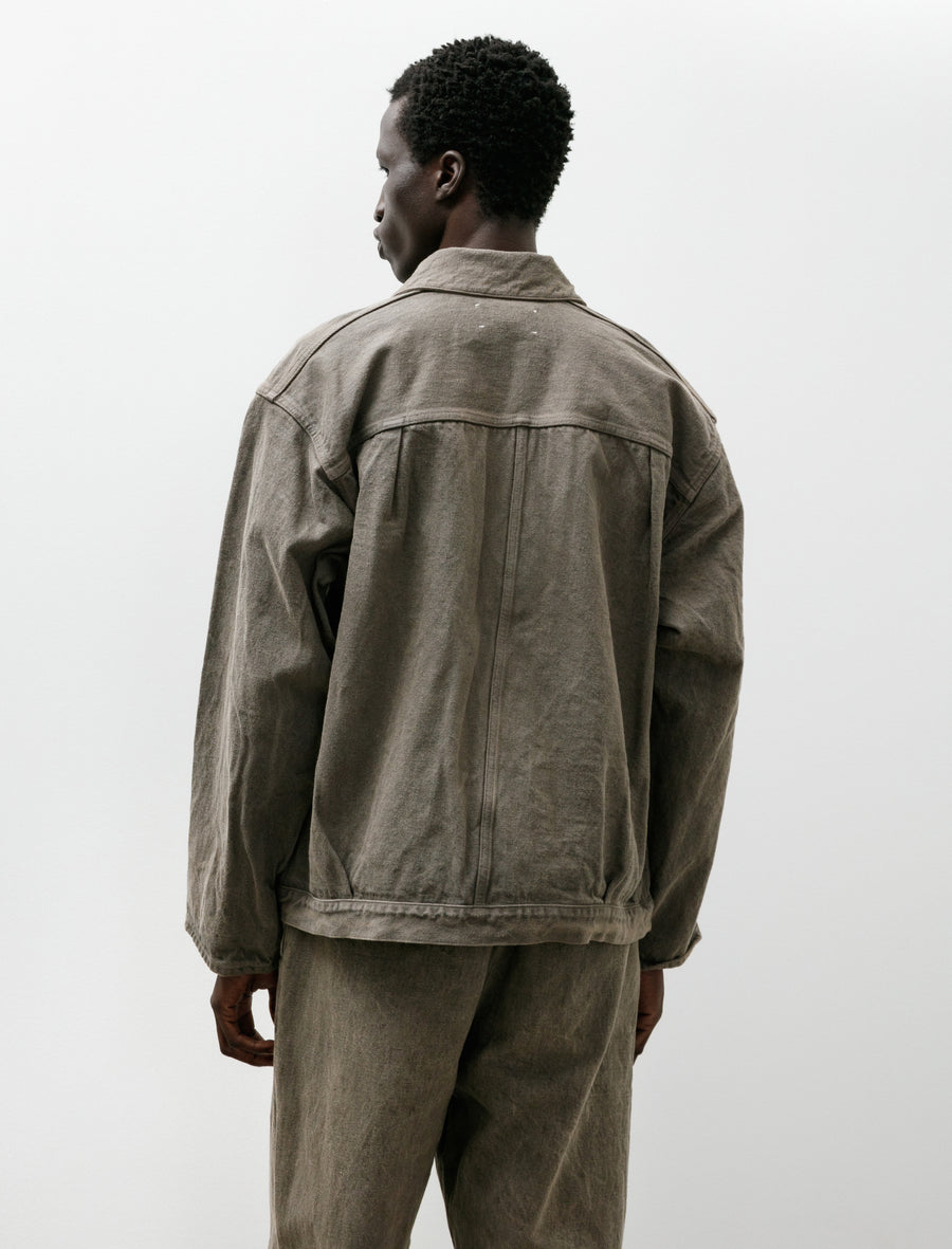 Pleats Jacket Mugwort - Image 2