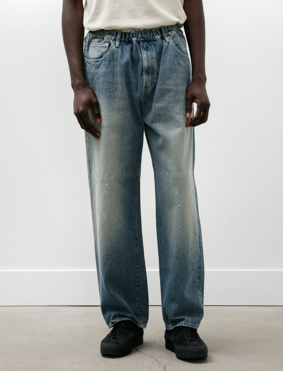 5 Pocket Easy Pants Fade Indigo - Image 4