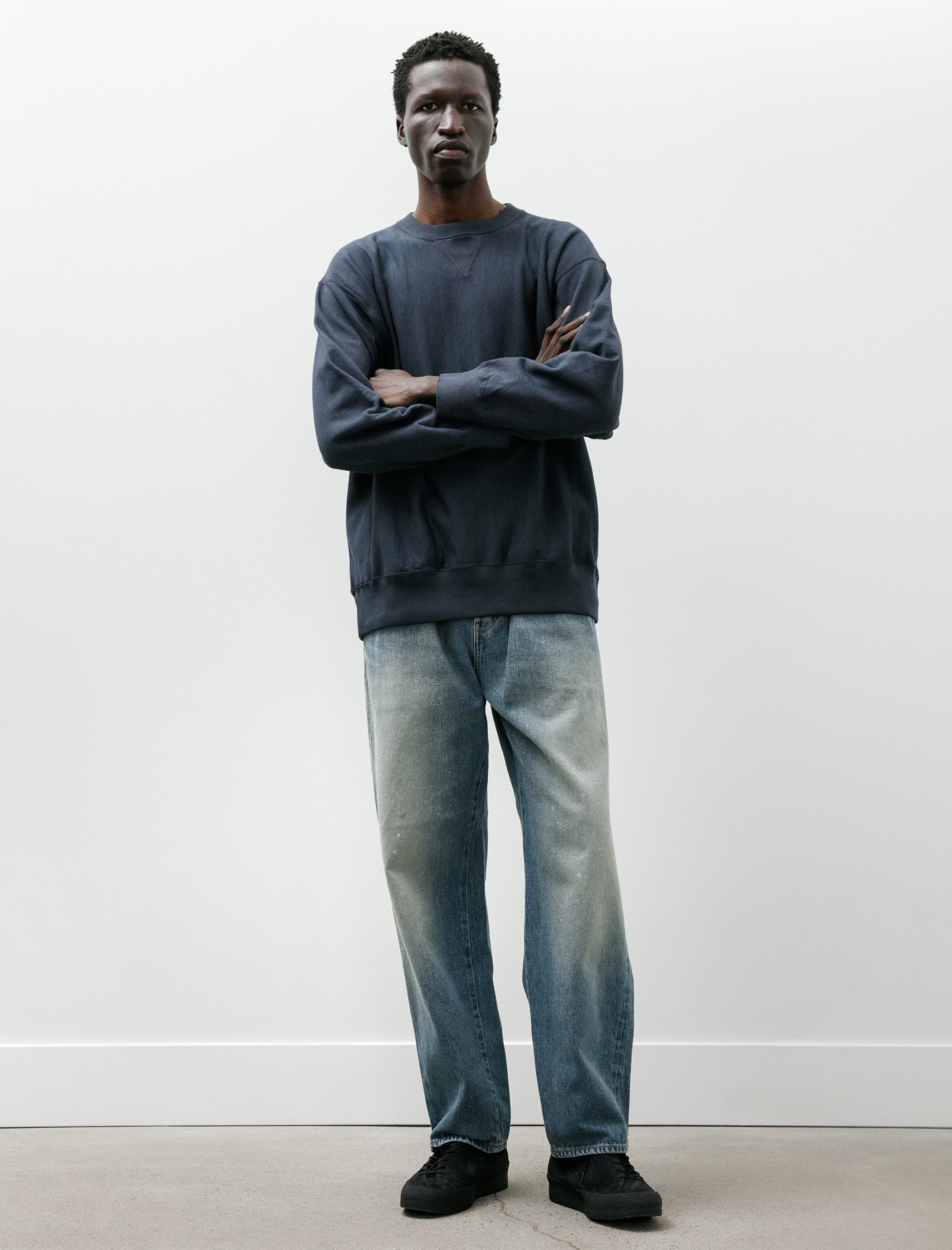 Yoko Sakamoto 5 Pocket Easy Pants Fade Indigo