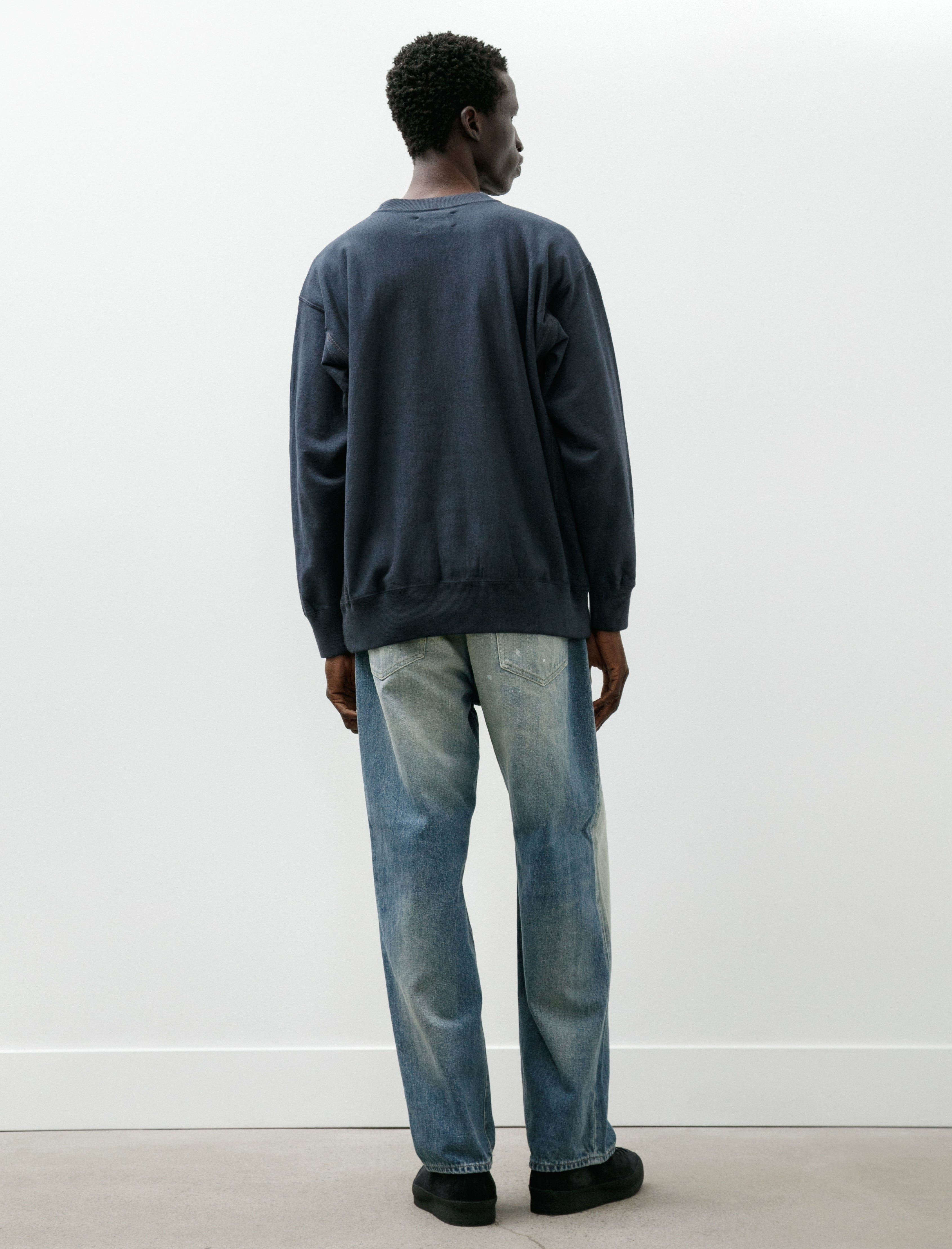 Yoko Sakamoto 5 Pocket Easy Pants Fade Indigo