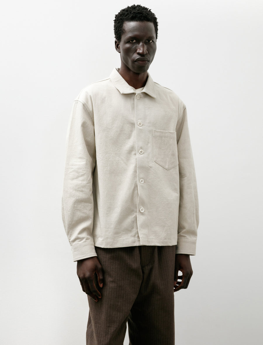 Travail Shirt Clay Satin Drum Cotton - Image 1