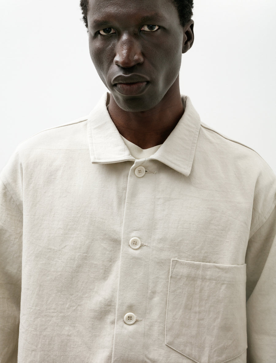 Travail Shirt Clay Satin Drum Cotton - Image 4