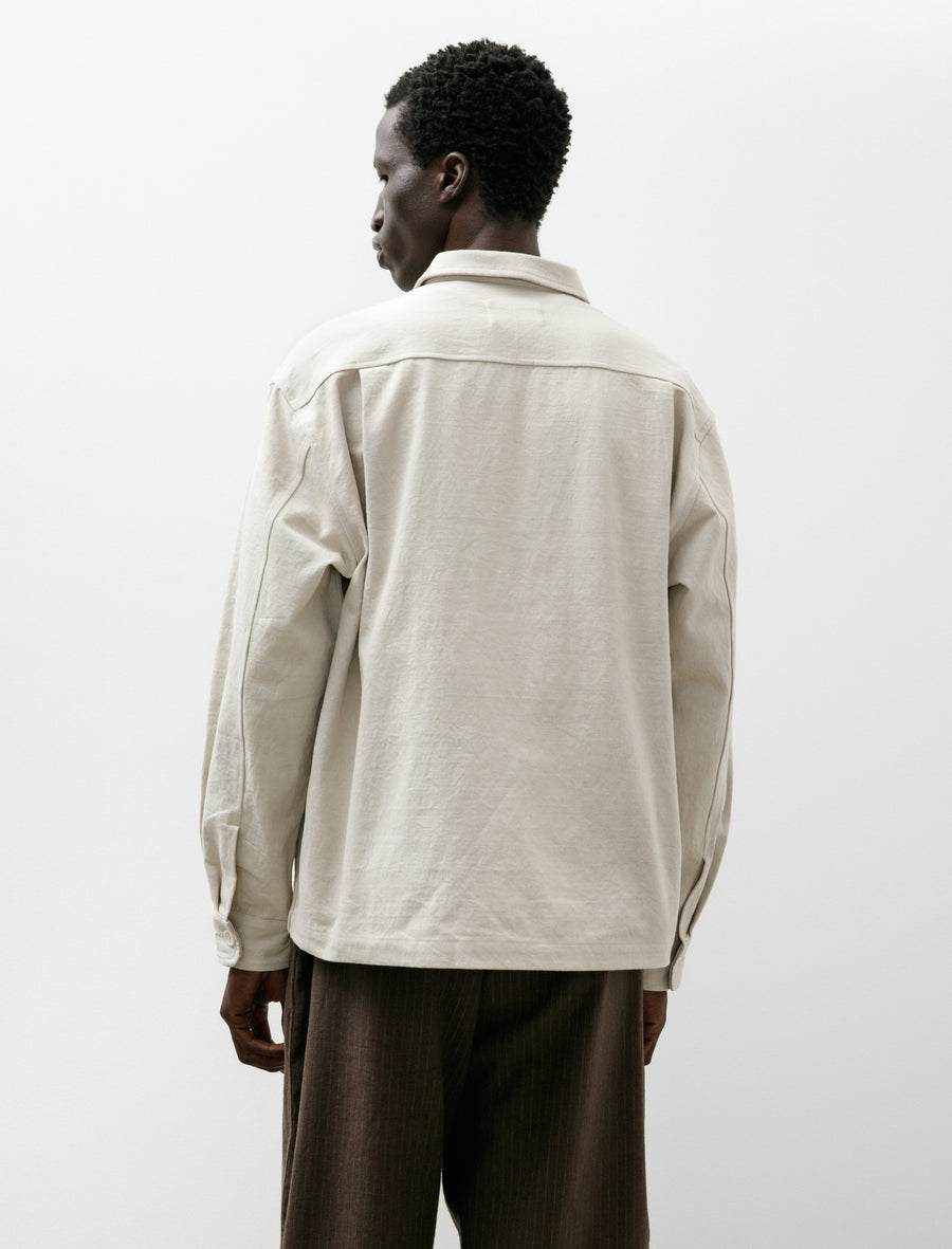 Travail Shirt Clay Satin Drum Cotton - Image 2