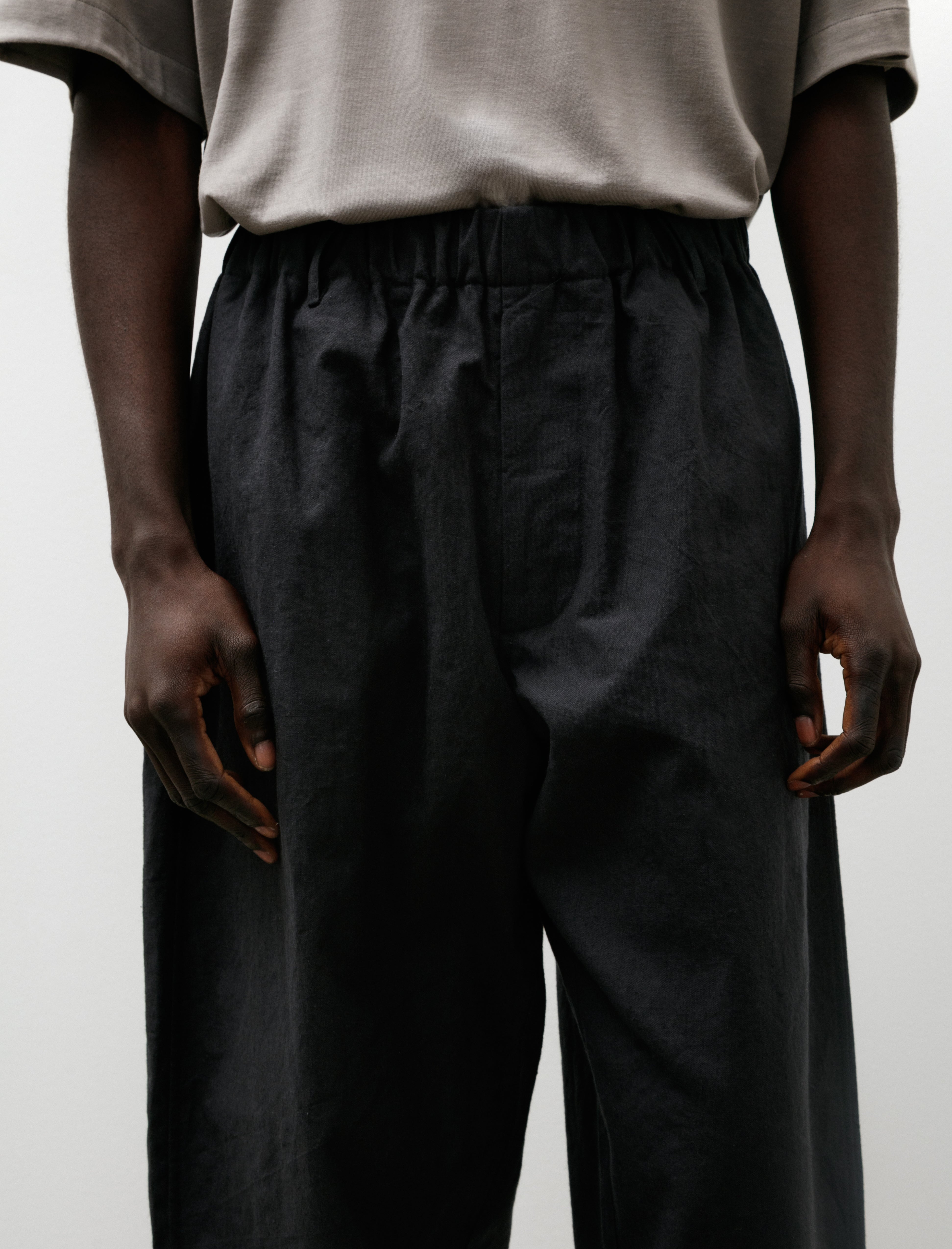 James Coward Carry On Pant Sumikuro Cotton/Linen/Ramie Overdye Canvas