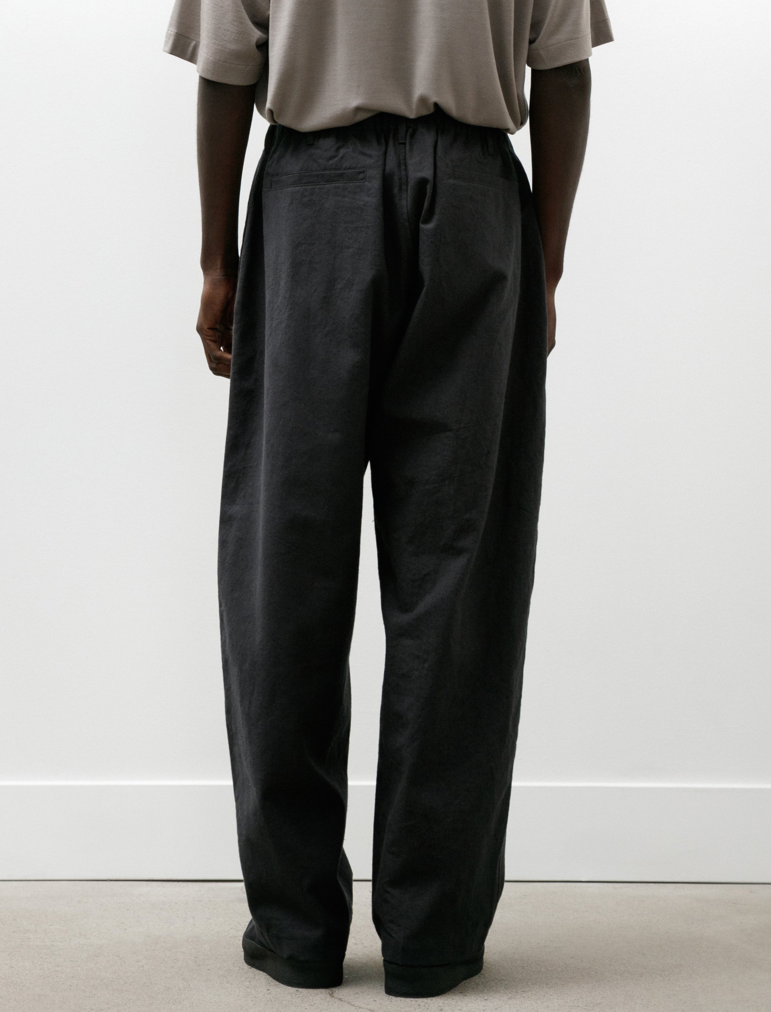 James Coward Carry On Pant Sumikuro Cotton/Linen/Ramie Overdye Canvas