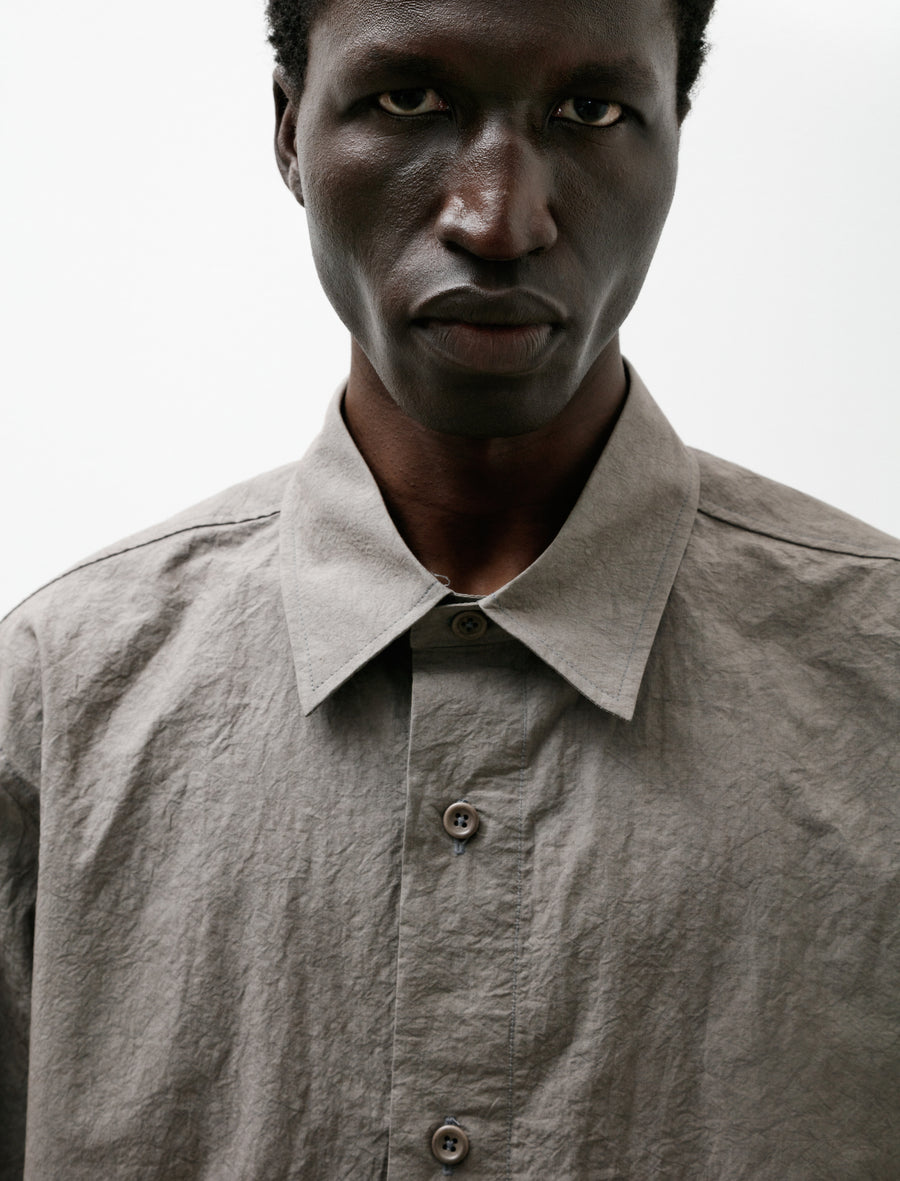 James Coward Filter Shirt Grey Typewriter Drum Cotton – Neighbour