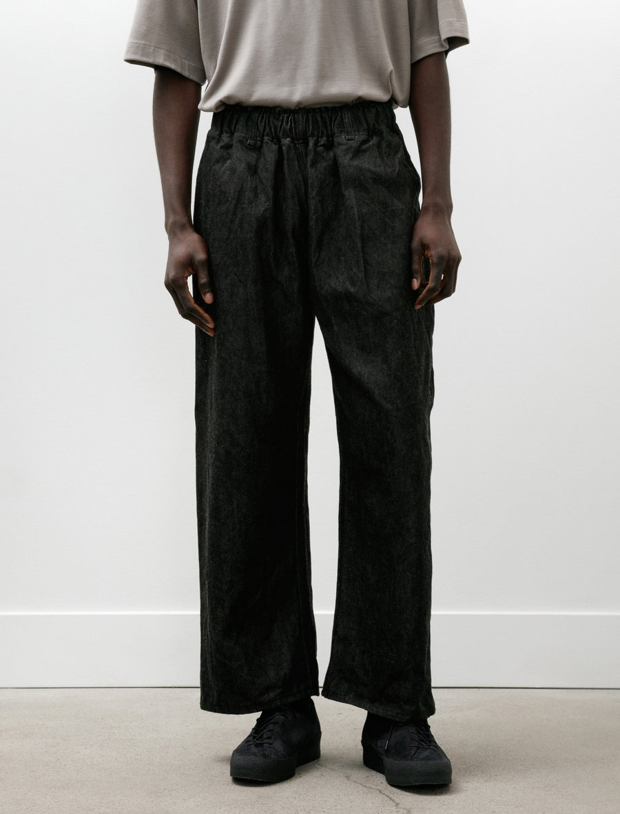 Crawl Jean Hemp Warp Wool Selvedge Fox Fibre Stripe - Image 4
