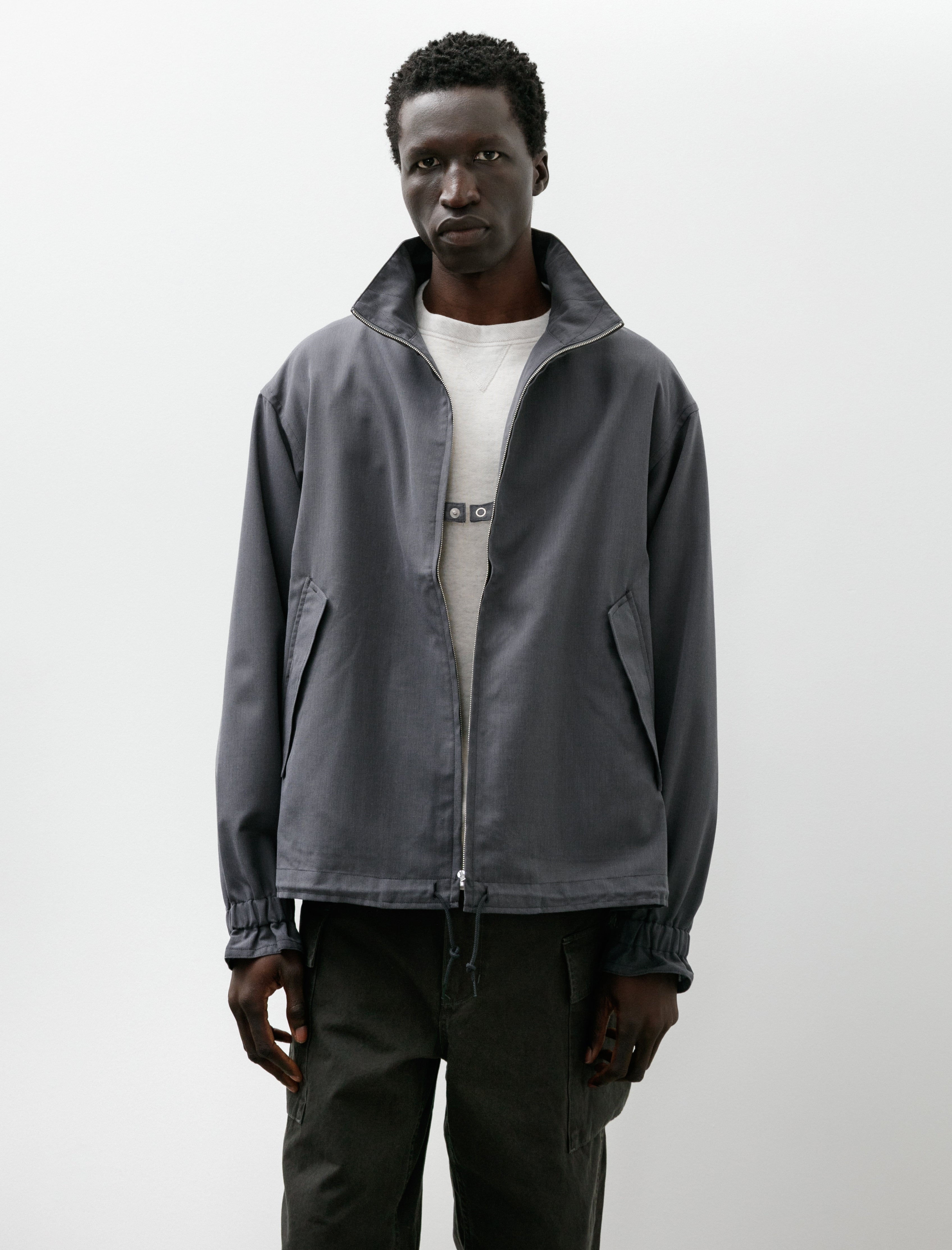 Phigvel C/W/P Yacht Blouson Purple Grey