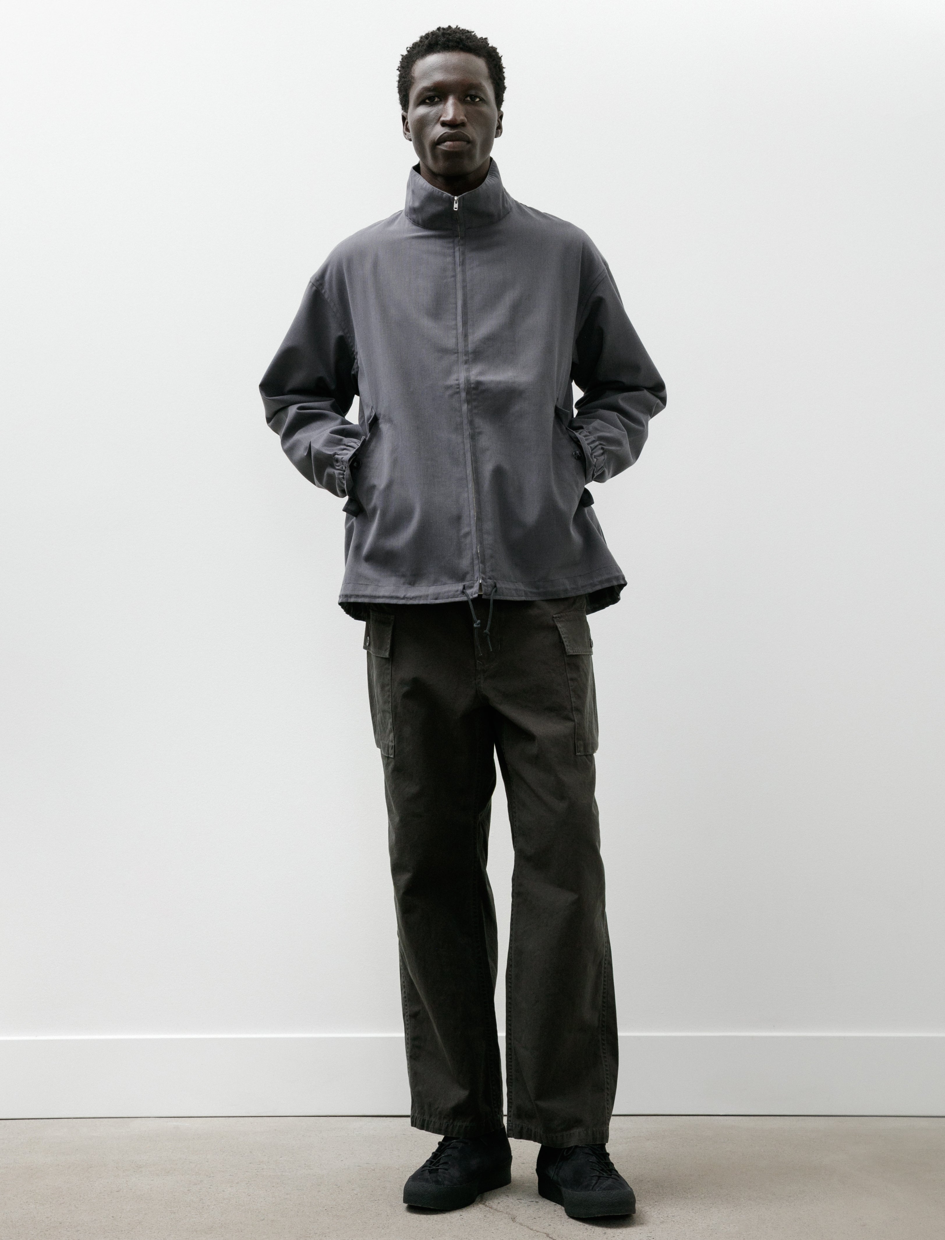 Phigvel C/W/P Yacht Blouson Purple Grey