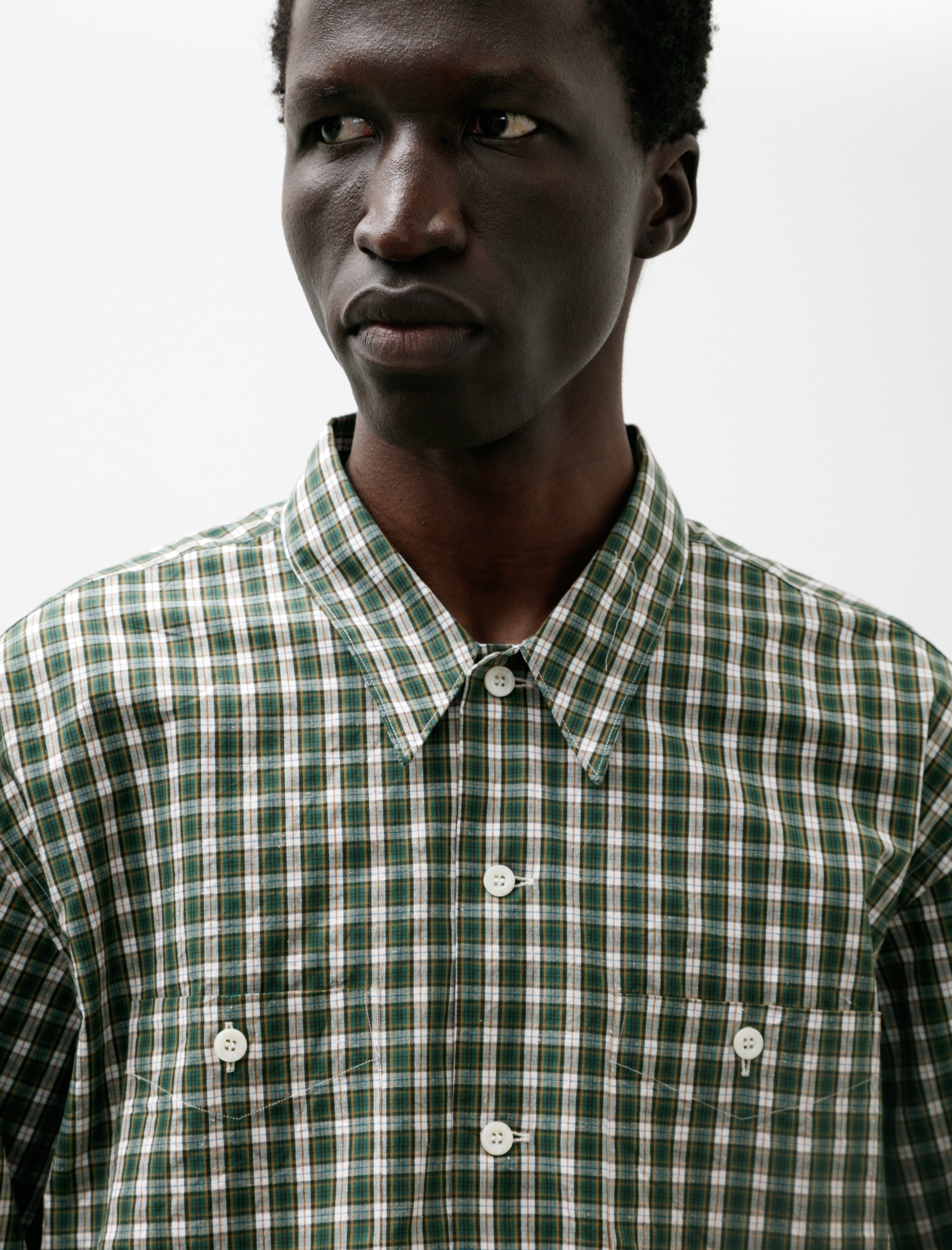 Phigvel C/L Plaid LS Shirt Forest