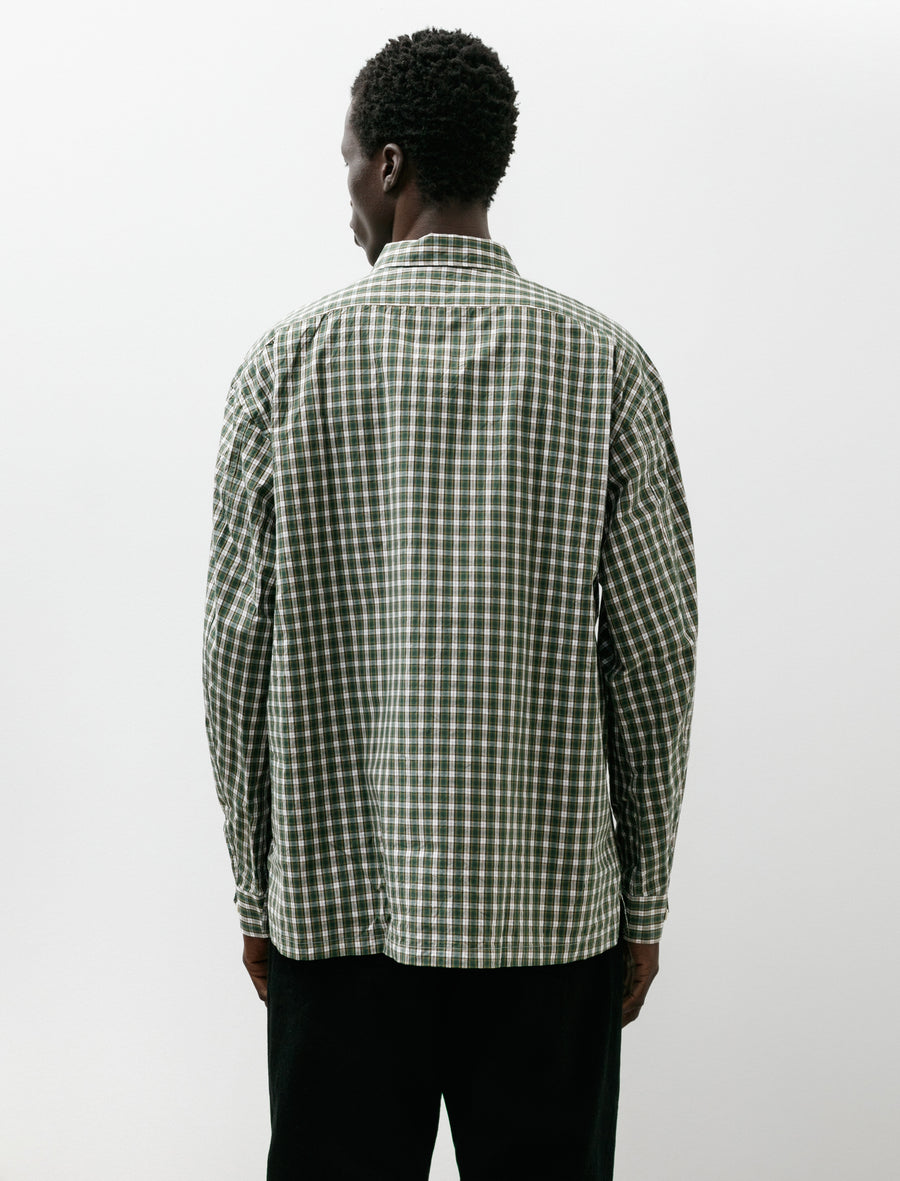 C/L Plaid LS Shirt Forest - Image 2
