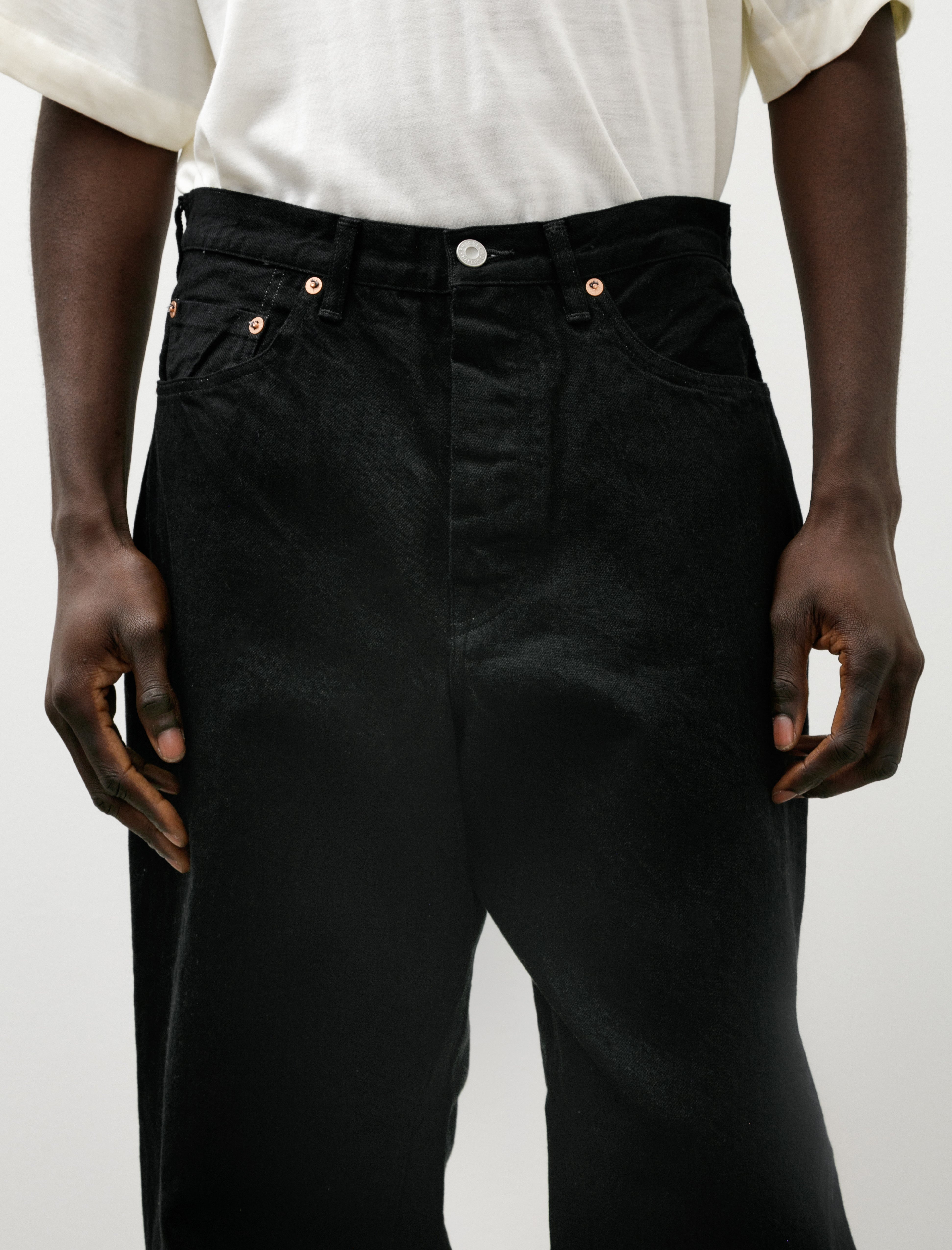 Phigvel Classic Jeans Wide Black