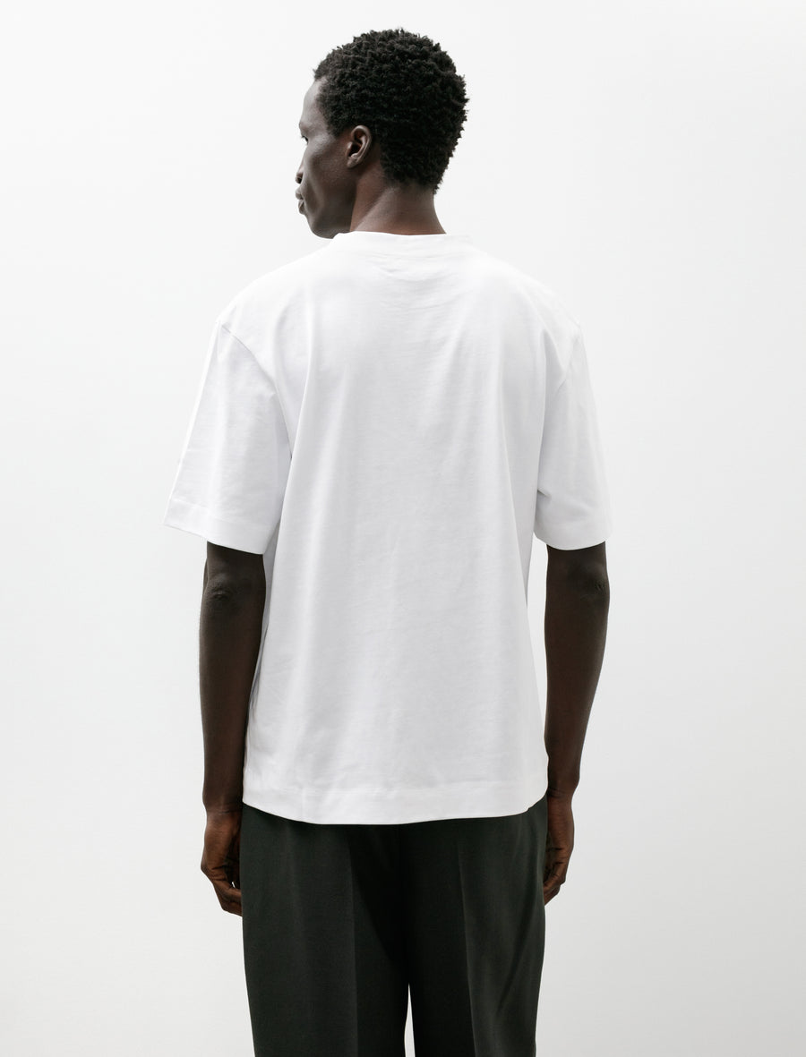 Grasses T-Shirt Cotton Jersey White - Image 2
