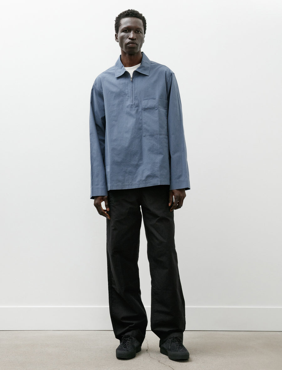 MHL Wide Leg Jogger Dry Cotton Linen Black - Image 1