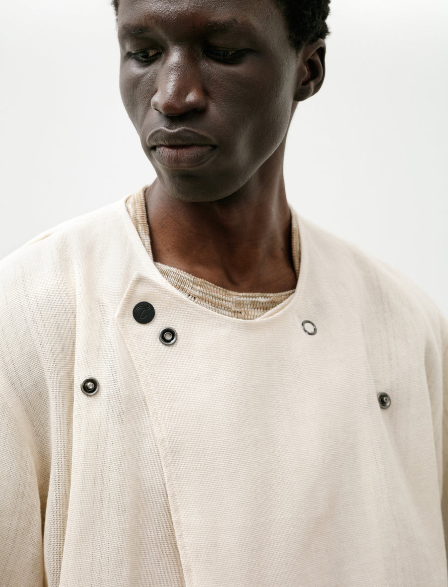 Skrim Bubble Jacket Beige - Image 6