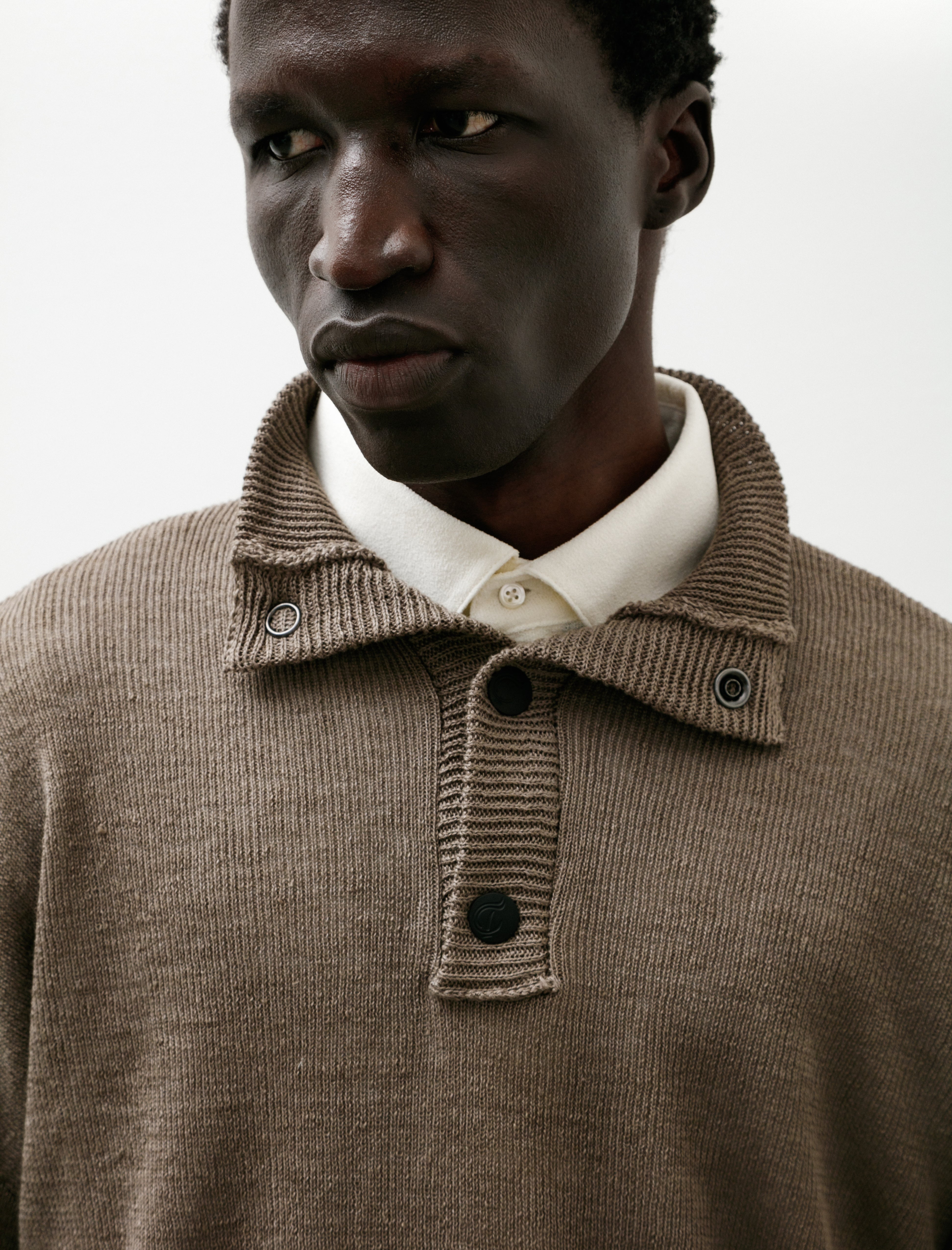 Cecile Tulkens Popover Full Needle Dark Grey