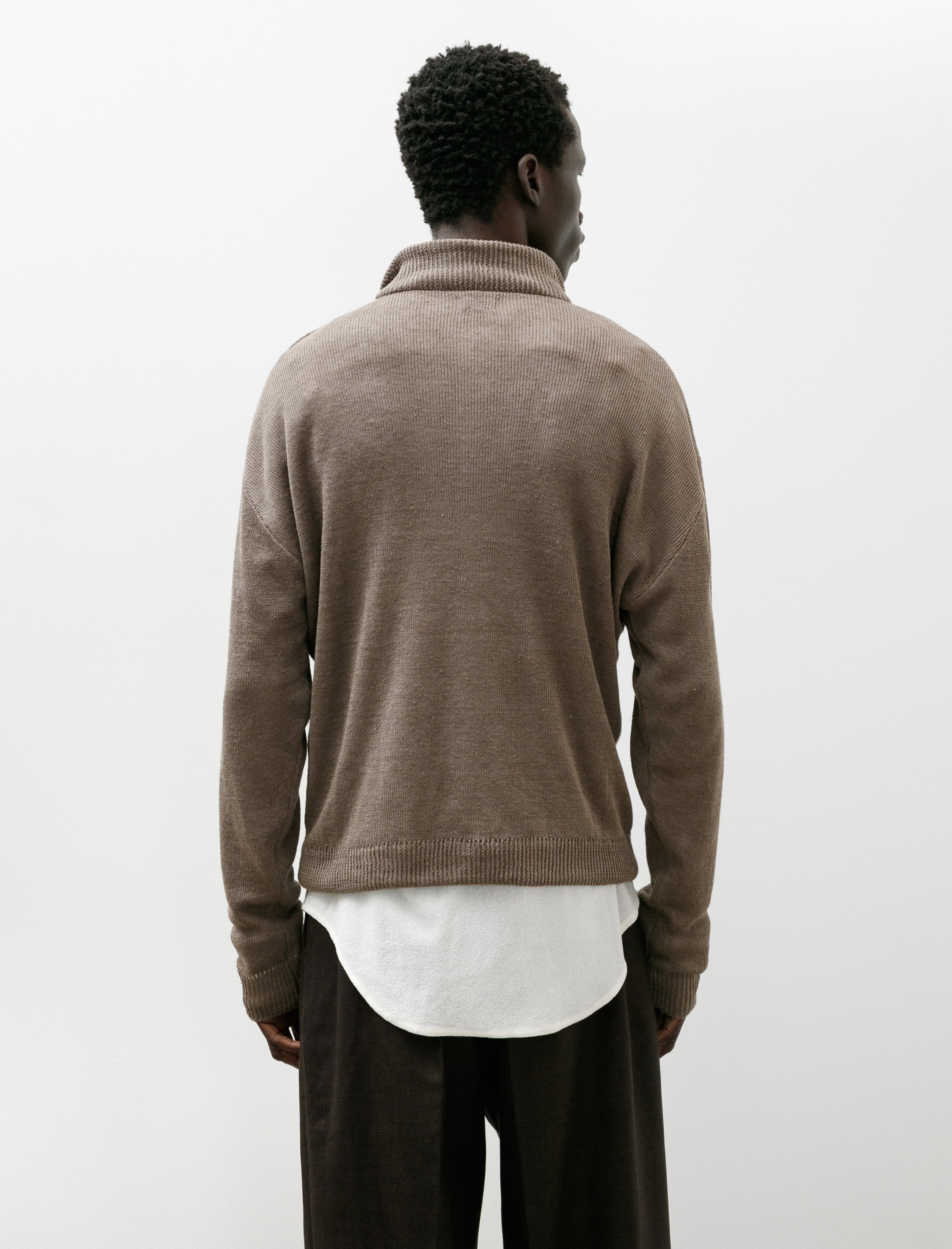 Cecile Tulkens Popover Full Needle Dark Grey