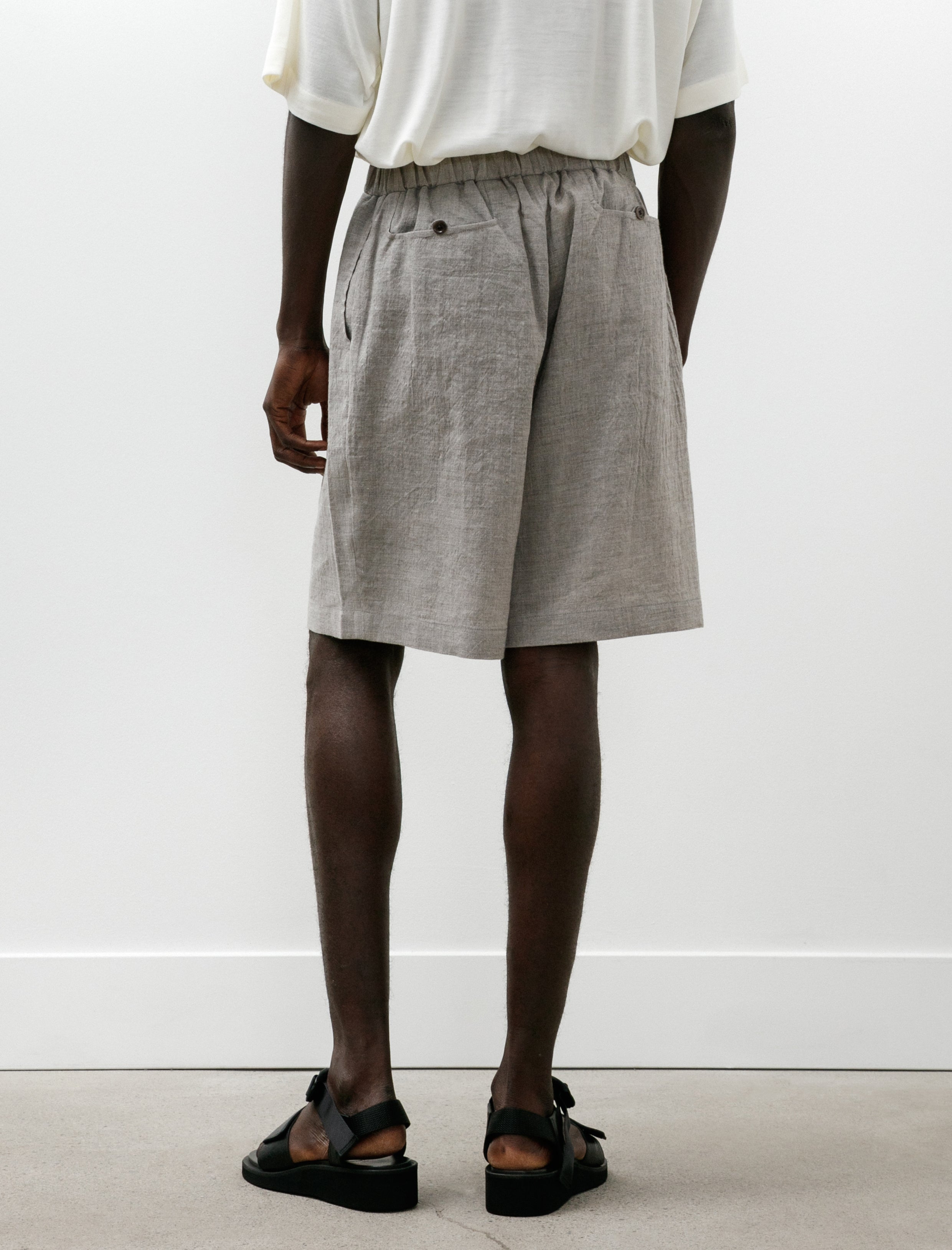 Gorsch Yak Mixed L/C Easy Shorts Light Grey