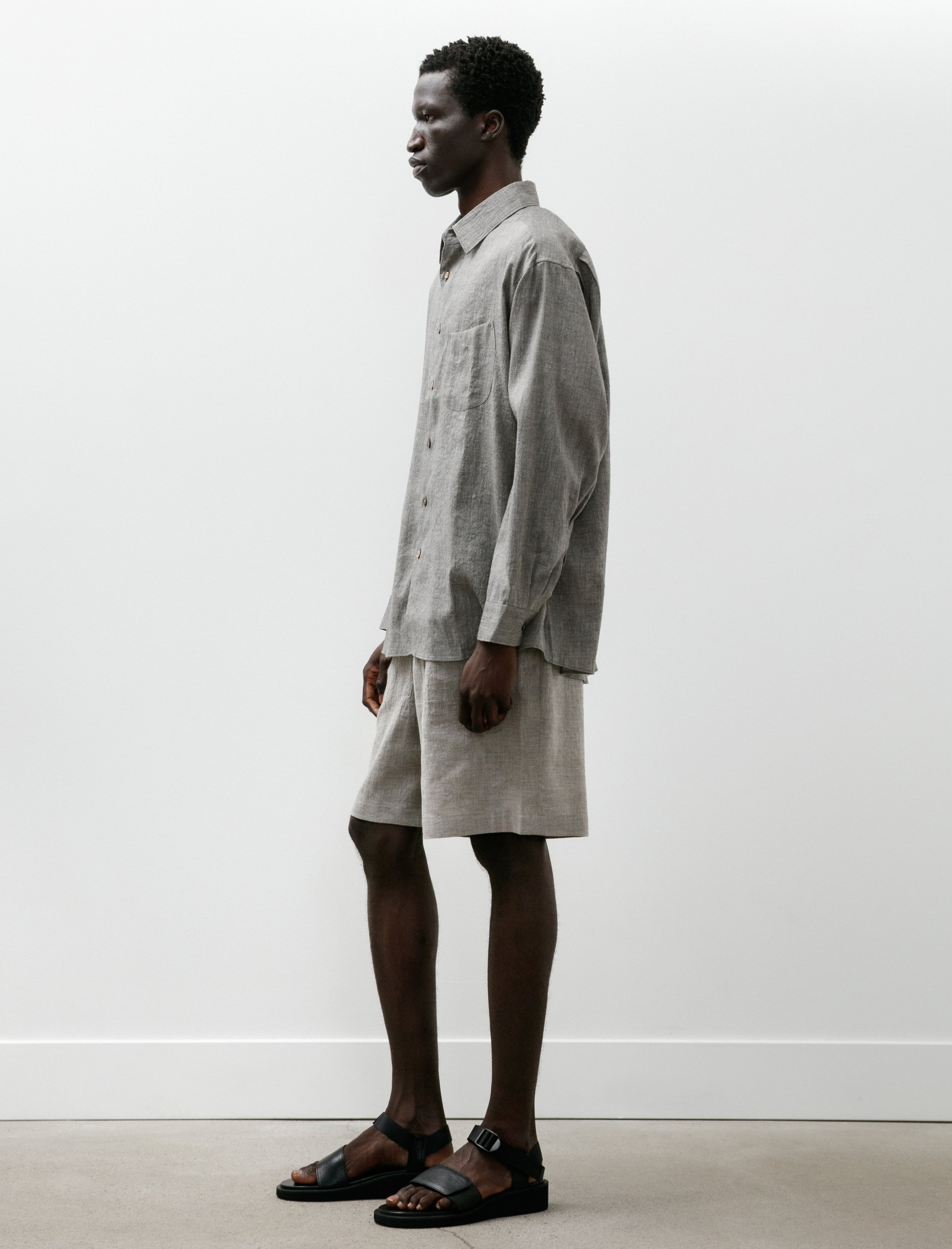 Gorsch Yak Mixed L/C Easy Shorts Light Grey