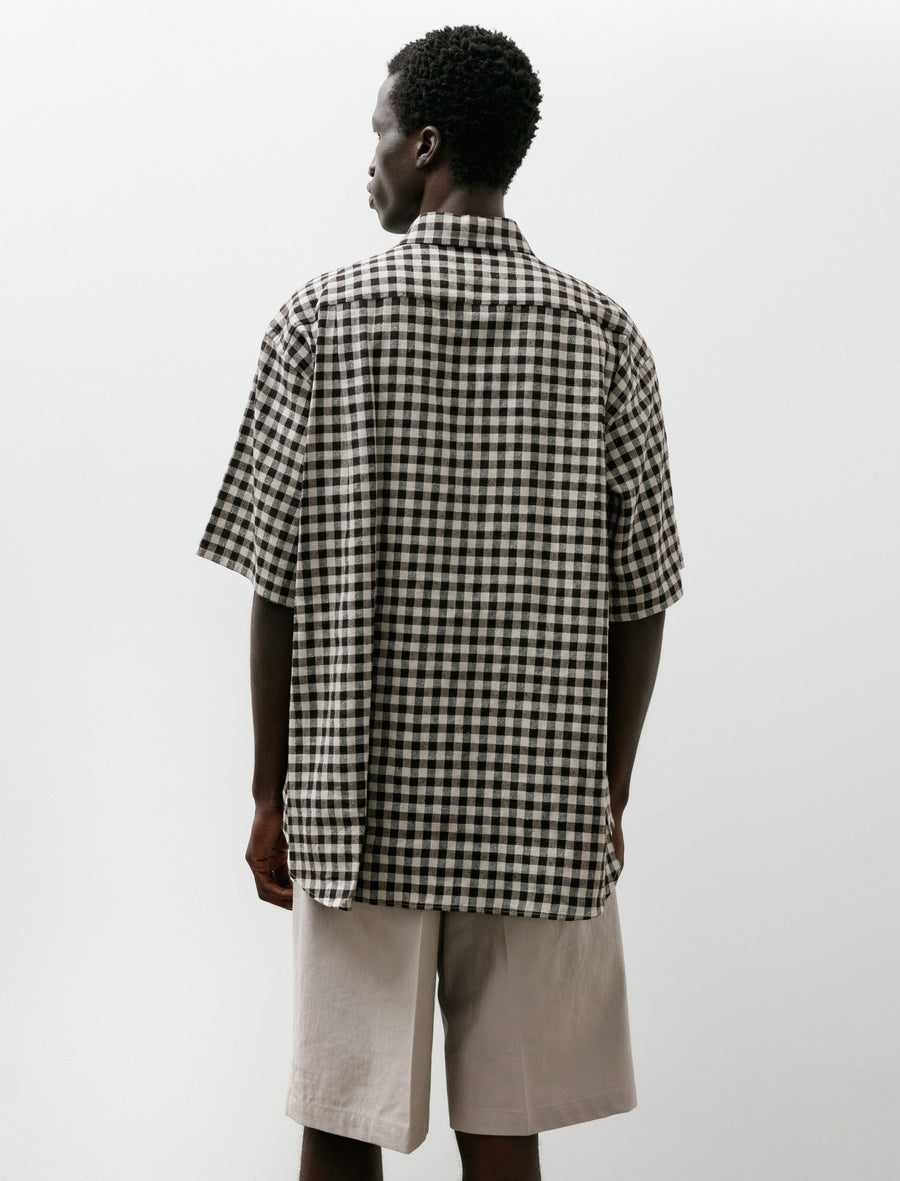 Regular Collar SS Shirt Gingham - Image 2