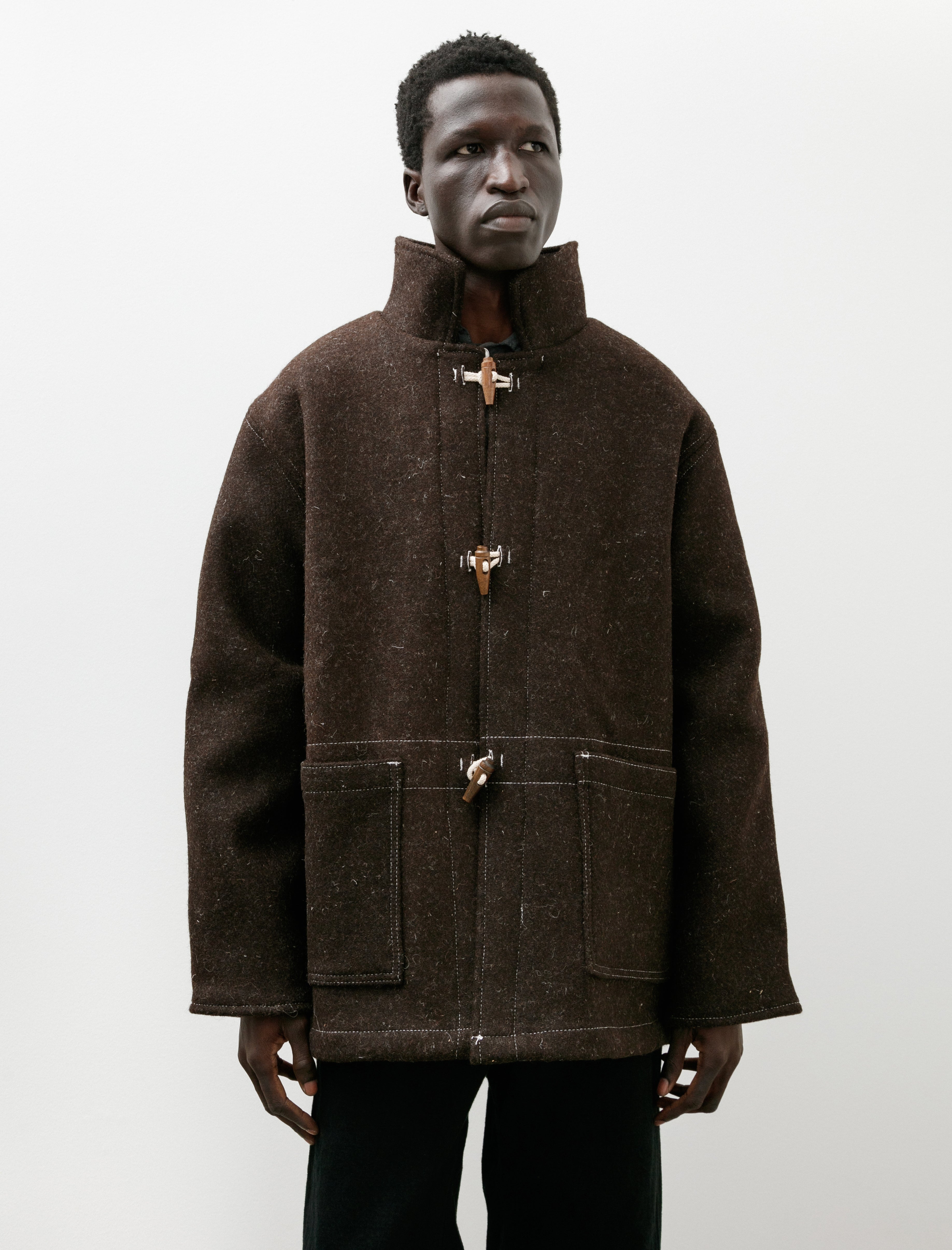 Tender 948 Ambler Coat Double Face Jacob Melton Natural Brown