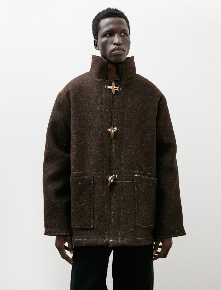 948 Ambler Coat Double Face Jacob Melton Natural Brown - Image 4