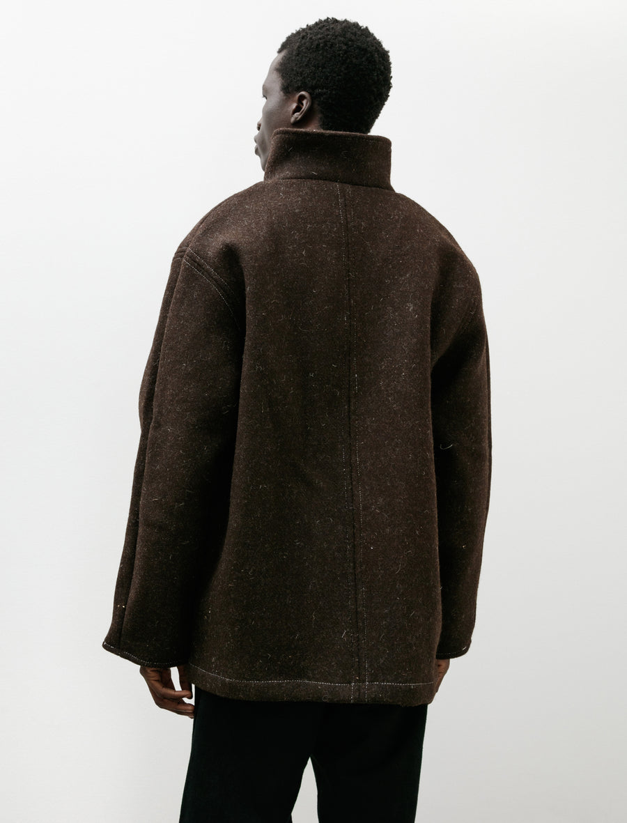 948 Ambler Coat Double Face Jacob Melton Natural Brown - Image 2