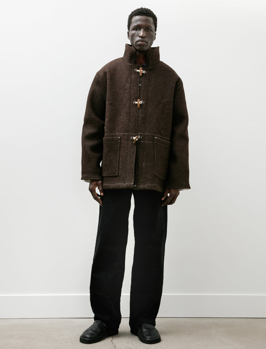 948 Ambler Coat Double Face Jacob Melton Natural Brown - Image 7