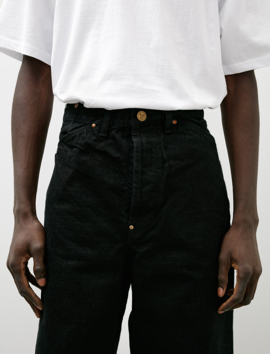 124 Wader Jeans 16oz Selvage Denim Black Hole - Image 7