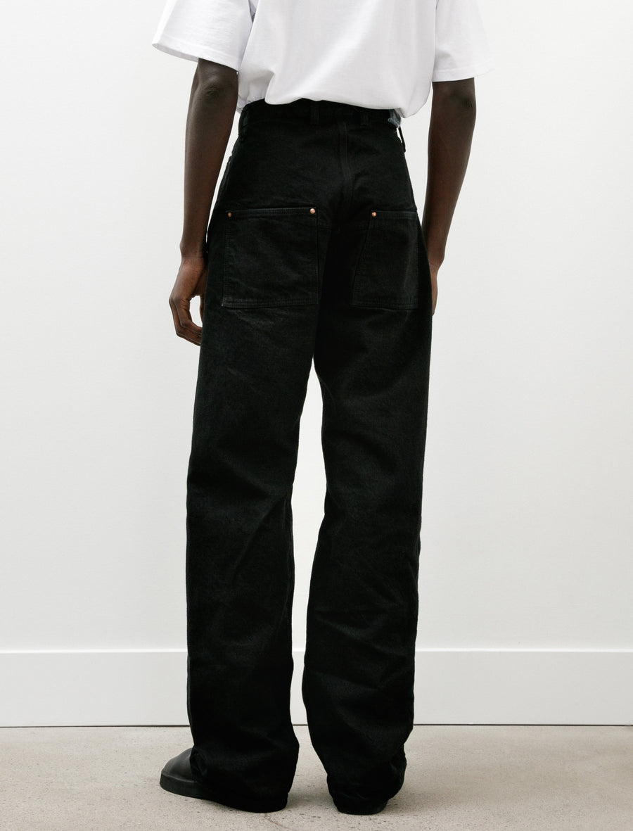 124 Wader Jeans 16oz Selvage Denim Black Hole - Image 5