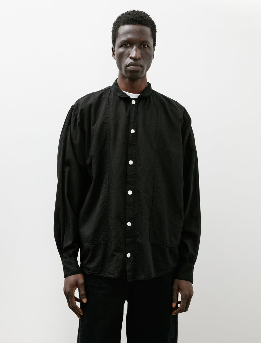 439 Stole Pocket Butterfly Shirt Thunderbolt Cotton Cambric Black Hole - Image 1