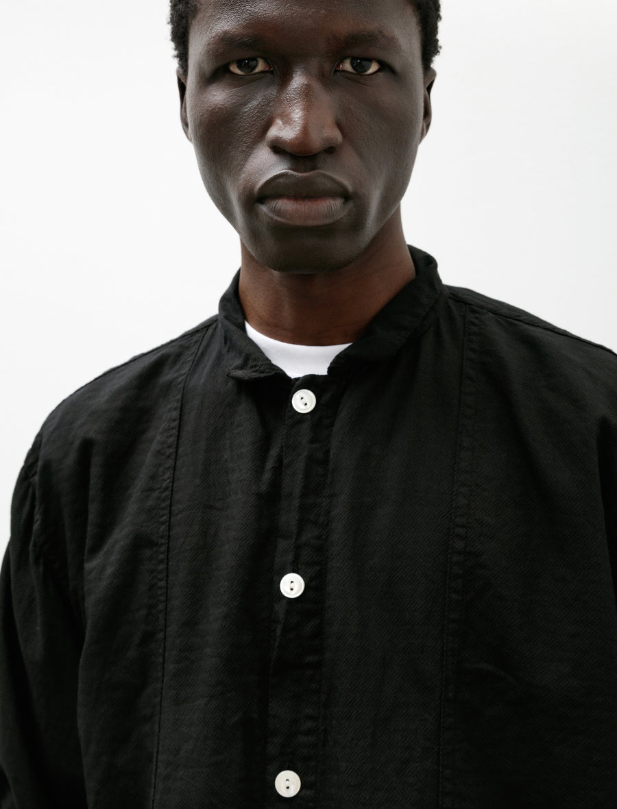 439 Stole Pocket Butterfly Shirt Thunderbolt Cotton Cambric Black Hole - Image 4