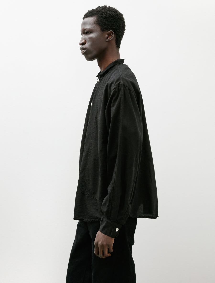 439 Stole Pocket Butterfly Shirt Thunderbolt Cotton Cambric Black Hole - Image 3