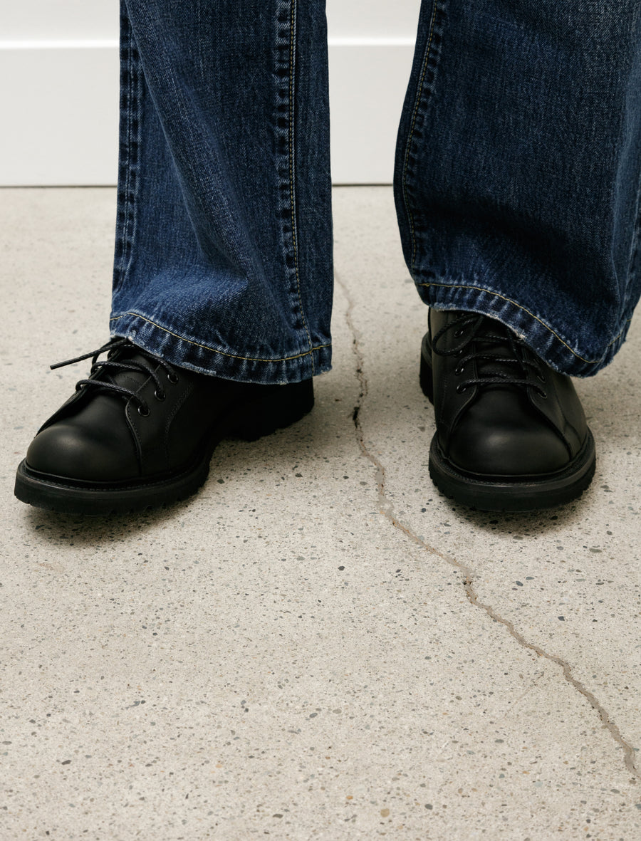 Trickers Monkey Shoe Black Pampus Leather Vi Lite - Image 5