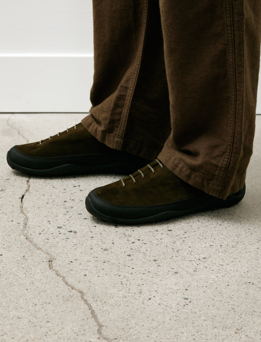 BBSP x Nitty Gritty Worldwide Wanderer Suede Moss Green - Image 6