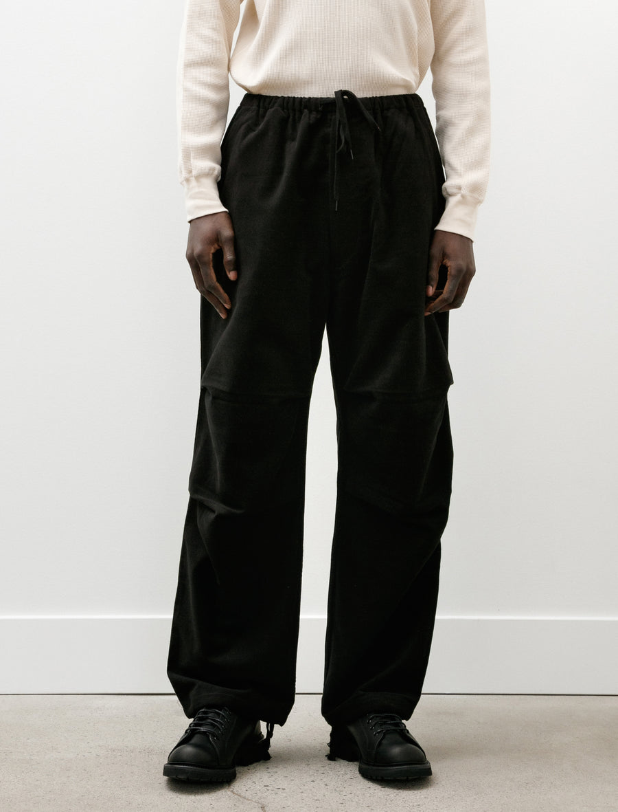 Moleskin Knee-Tuck Pants Black - Image 4