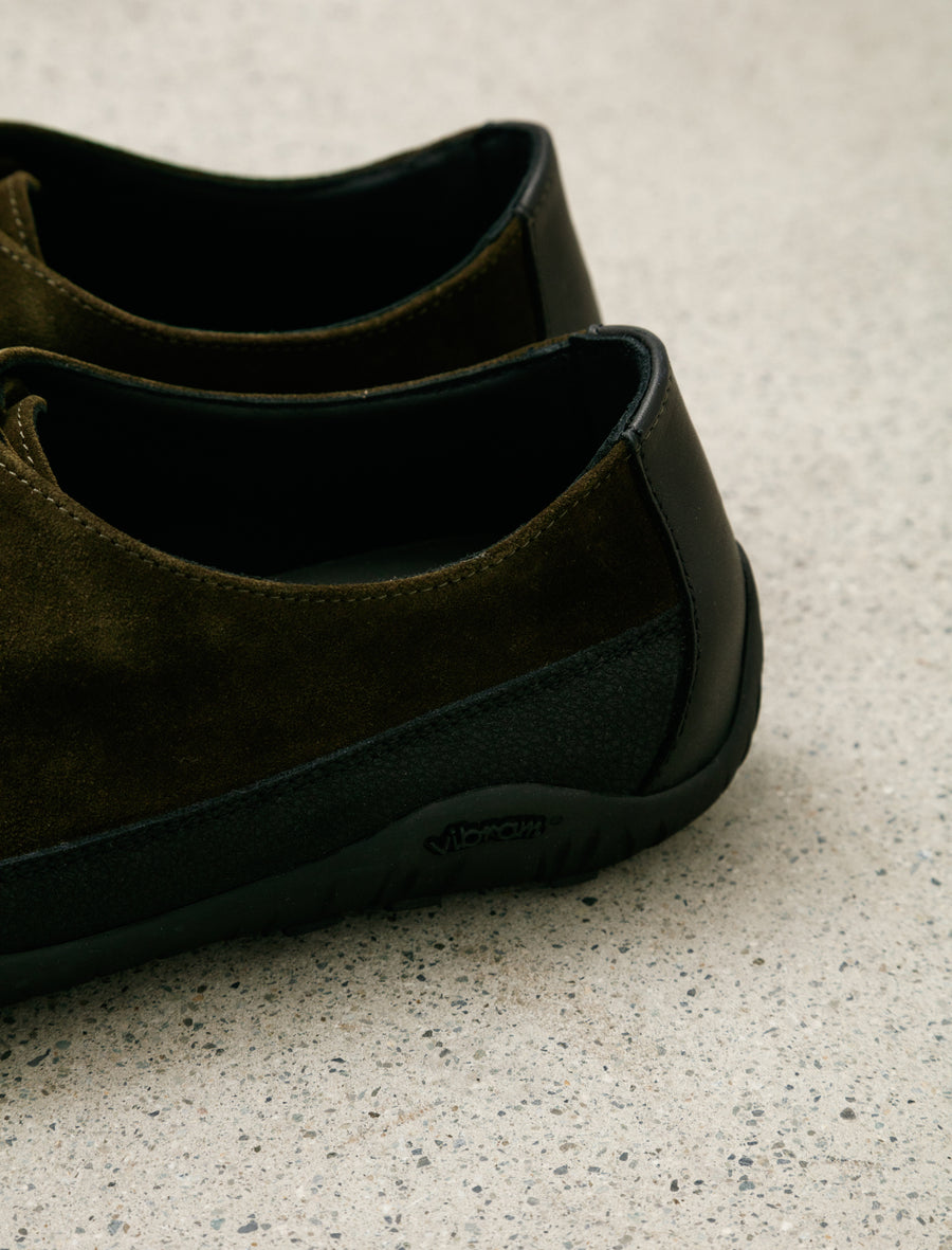 BBSP x Nitty Gritty Worldwide Wanderer Suede Moss Green - Image 4