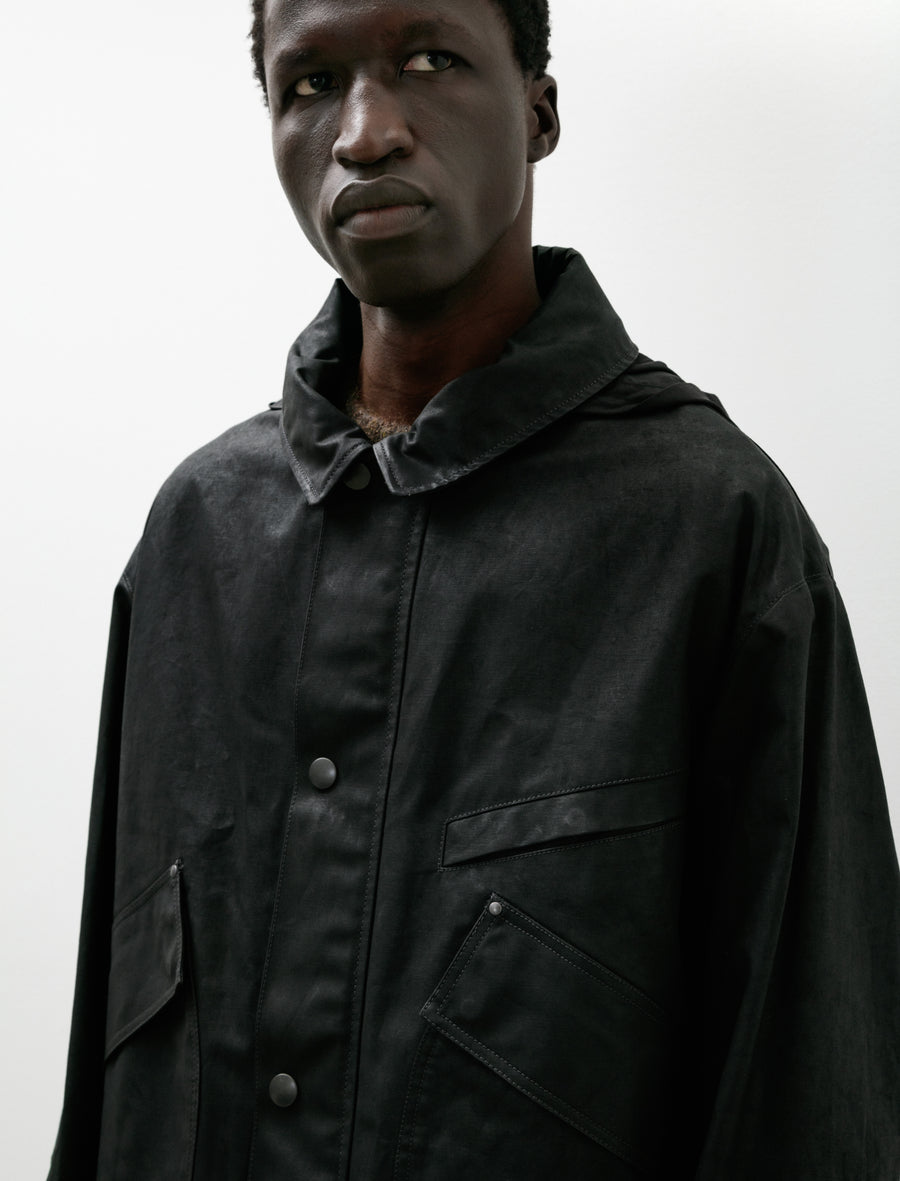 Short Rain Jacket Onyx - Image 5