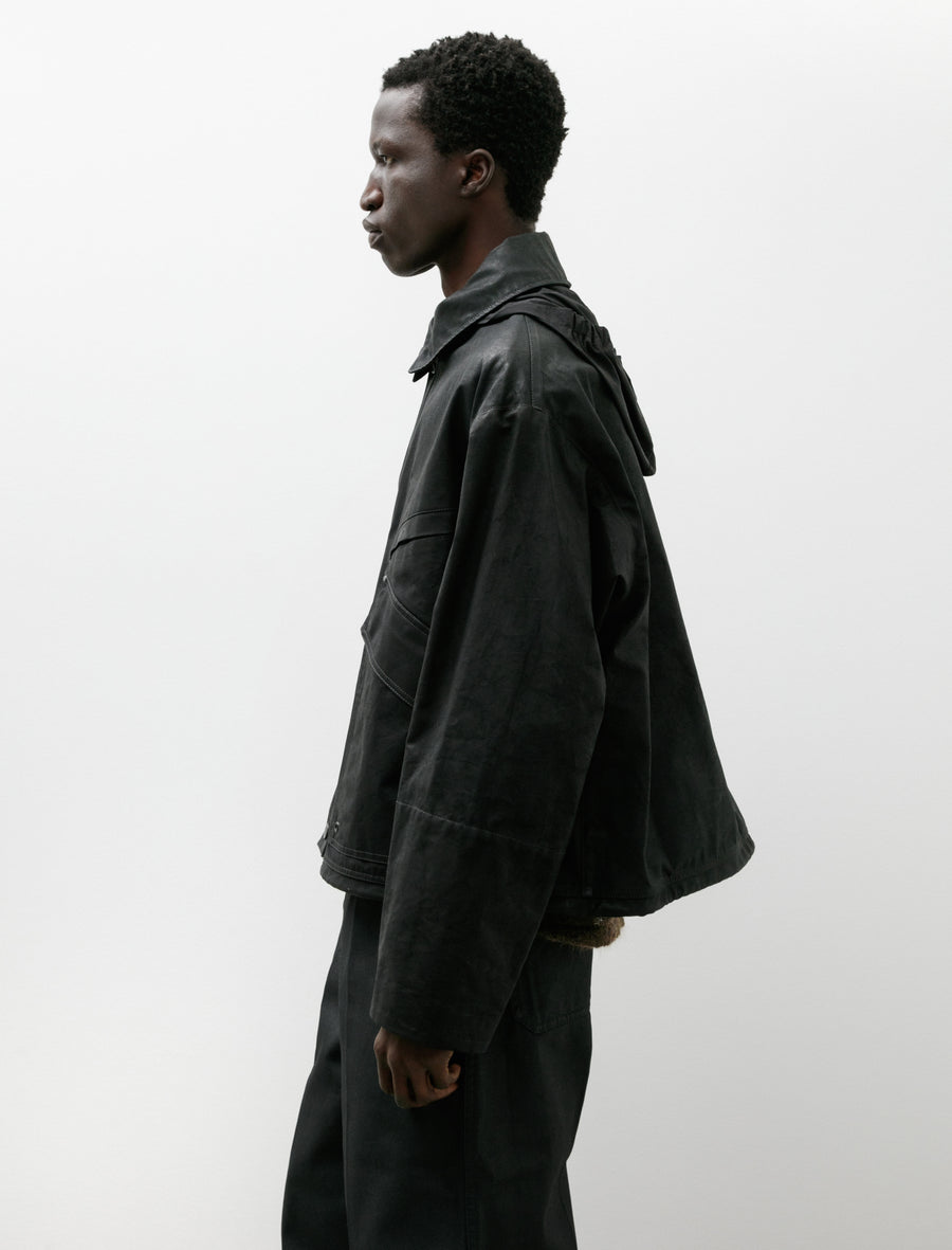 Short Rain Jacket Onyx - Image 3