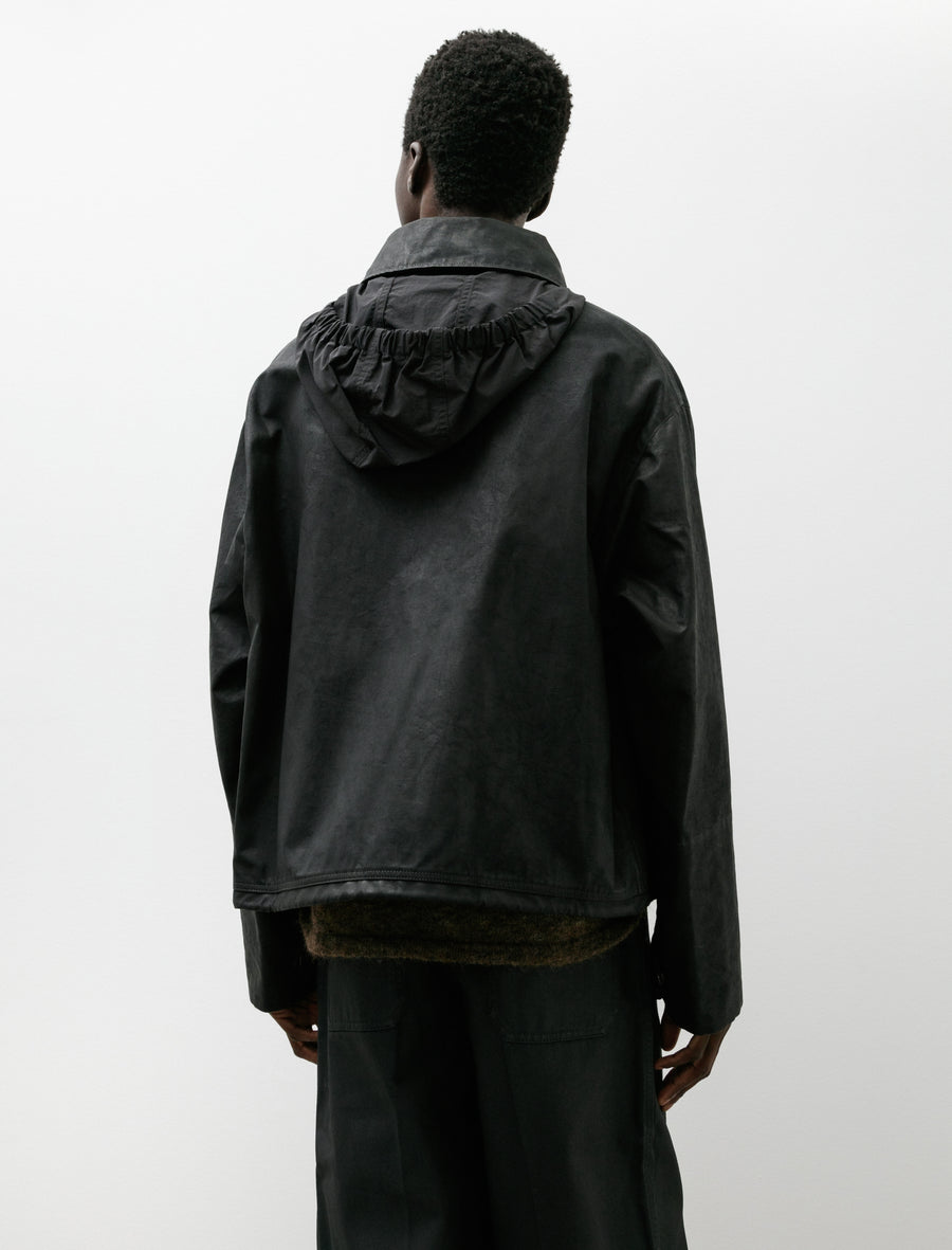 Short Rain Jacket Onyx - Image 2