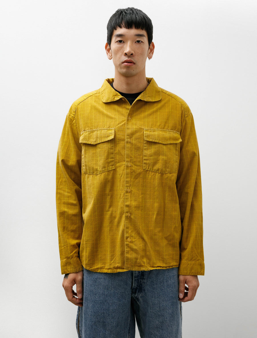Trap Shirt Cotton Dogtooth Lagos Yellow - Image 4