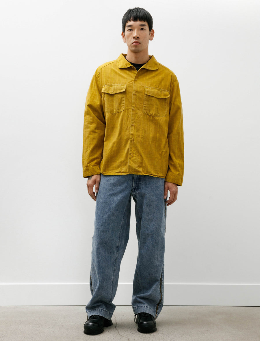 Zip Jean Indigo Denim Stone Wash - Image 1