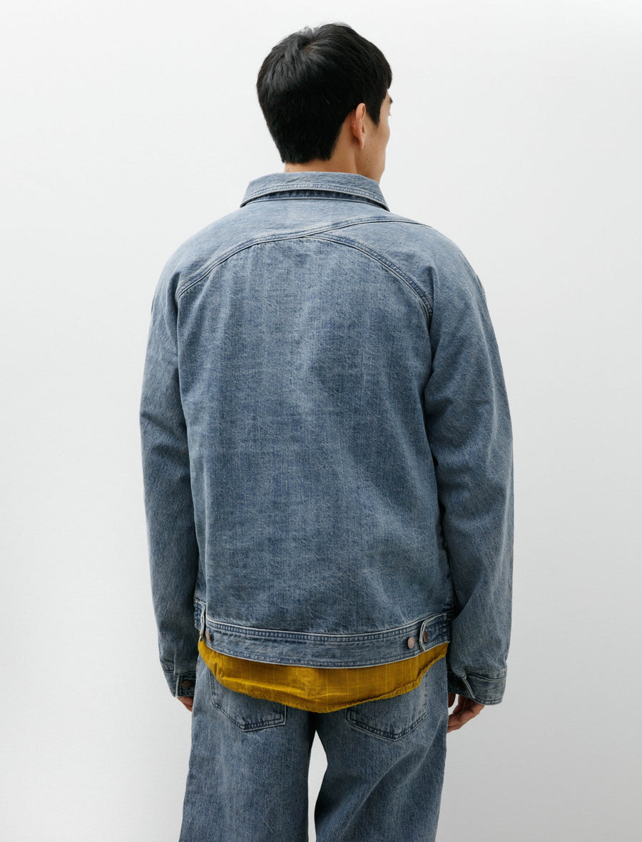 Guard Jacket Indigo Denim Stone Wash - Image 2