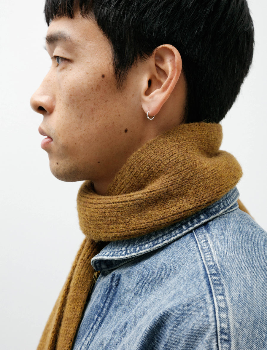 MHL Selvedge Scarf Ochre - Image 3