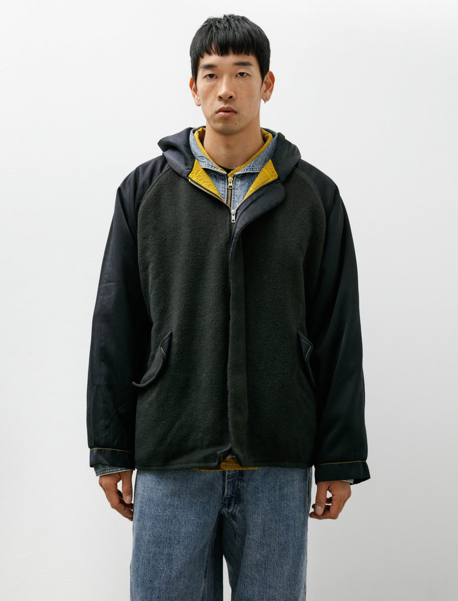 Cwm Cape Nylon/Wool Crombie Lagos Yellow - Image 5