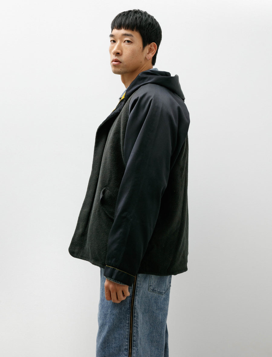 Cwm Cape Nylon/Wool Crombie Lagos Yellow - Image 4